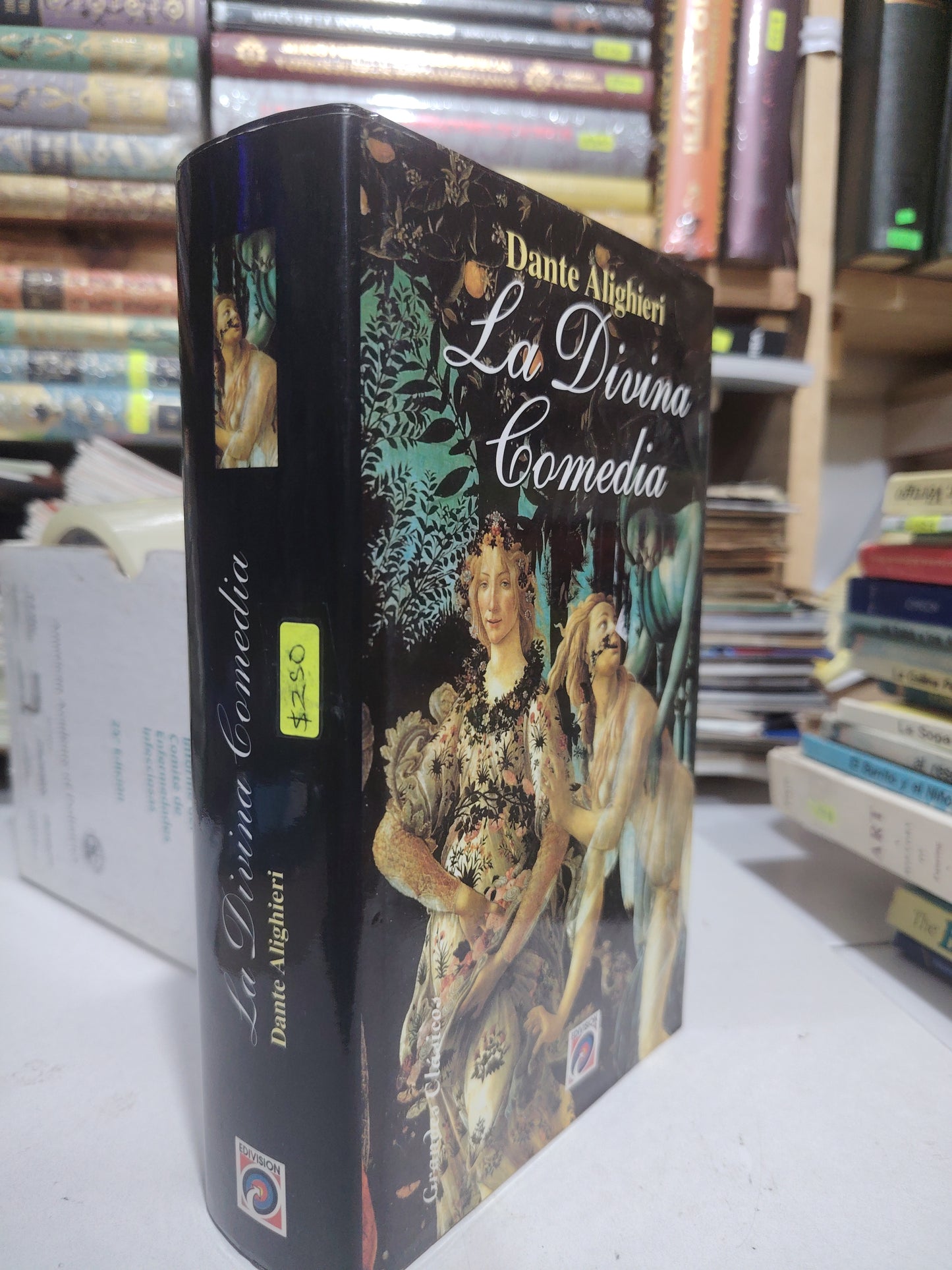 LA DIVINA COMEDIA POR DANTE ALIGHIERI USADO NOVELA JUÁREZ