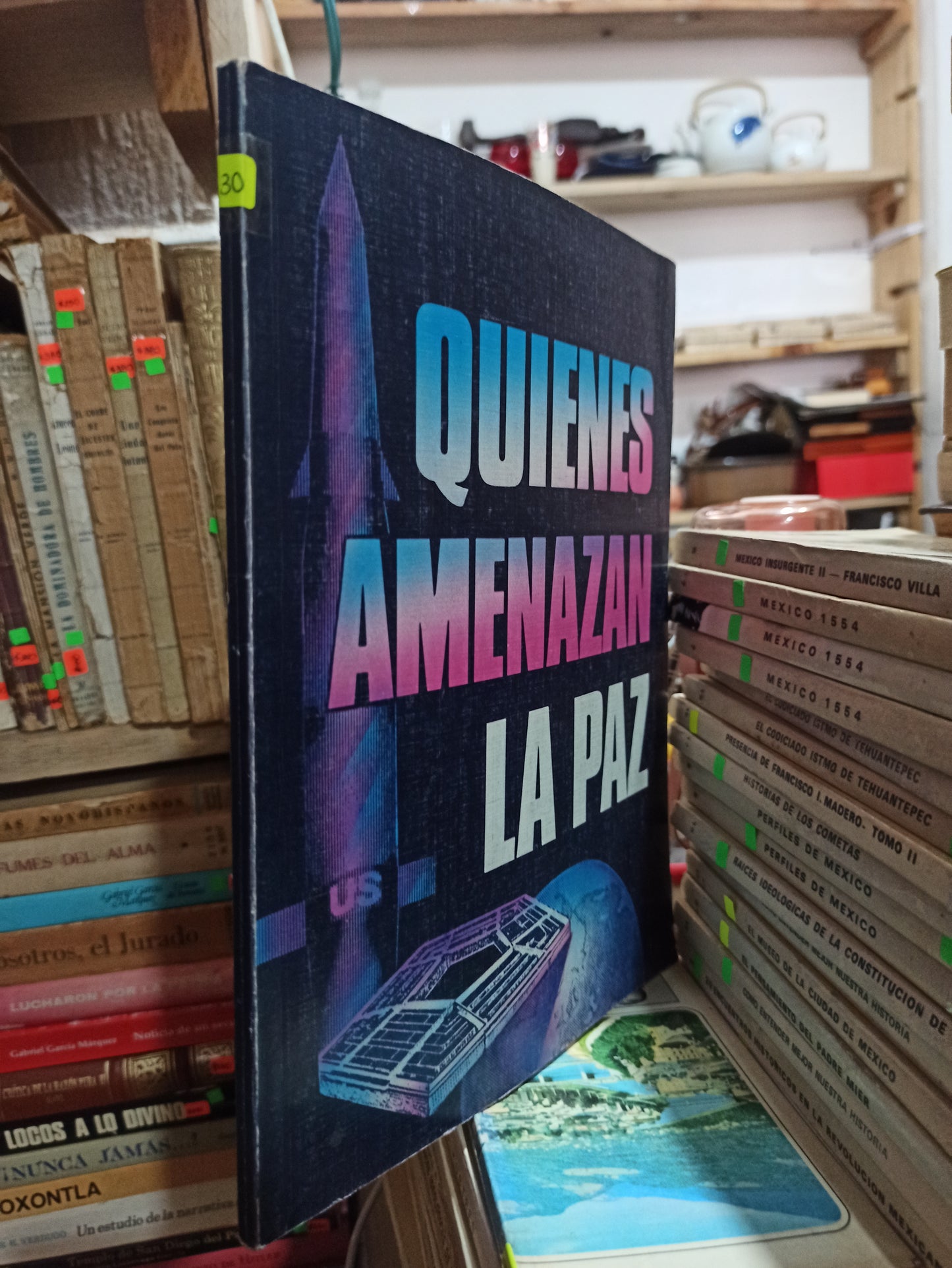 QUIENES AMENAZAN LA PAZ POR EDITORIAL MILITAR USADO HISTORIA ALDAMA