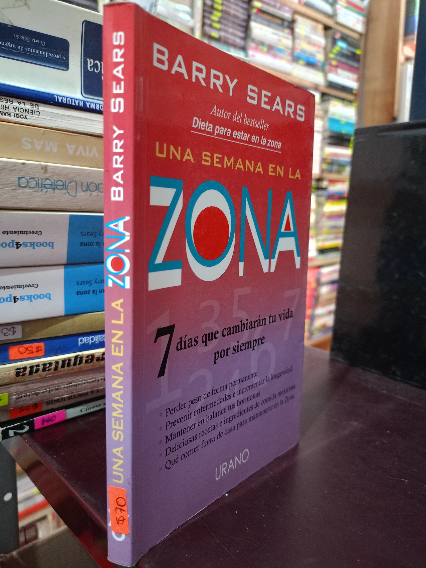 UNA SEMANA EN LA ZONA POR BARRY SEARS USADO SALUD LITERARIO 305
