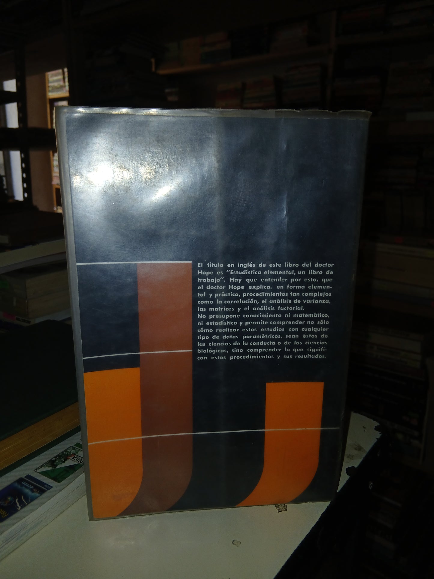 MANUAL PRÁCTICO DE ESTADÍSTICA AVANZADA POR K. HOPE USADO ESTADÍSTICA LITERARIO 207