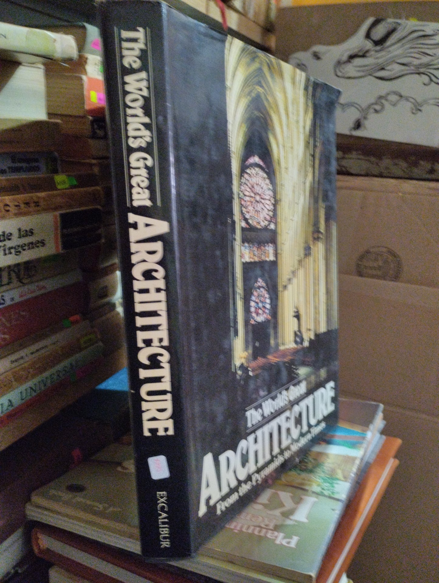 THE WORLDS GREAT ARCHITECTURE FROM THE PYRAMIDS TO MODERN TIMES USADO ARQUITECTURA ALDAMA