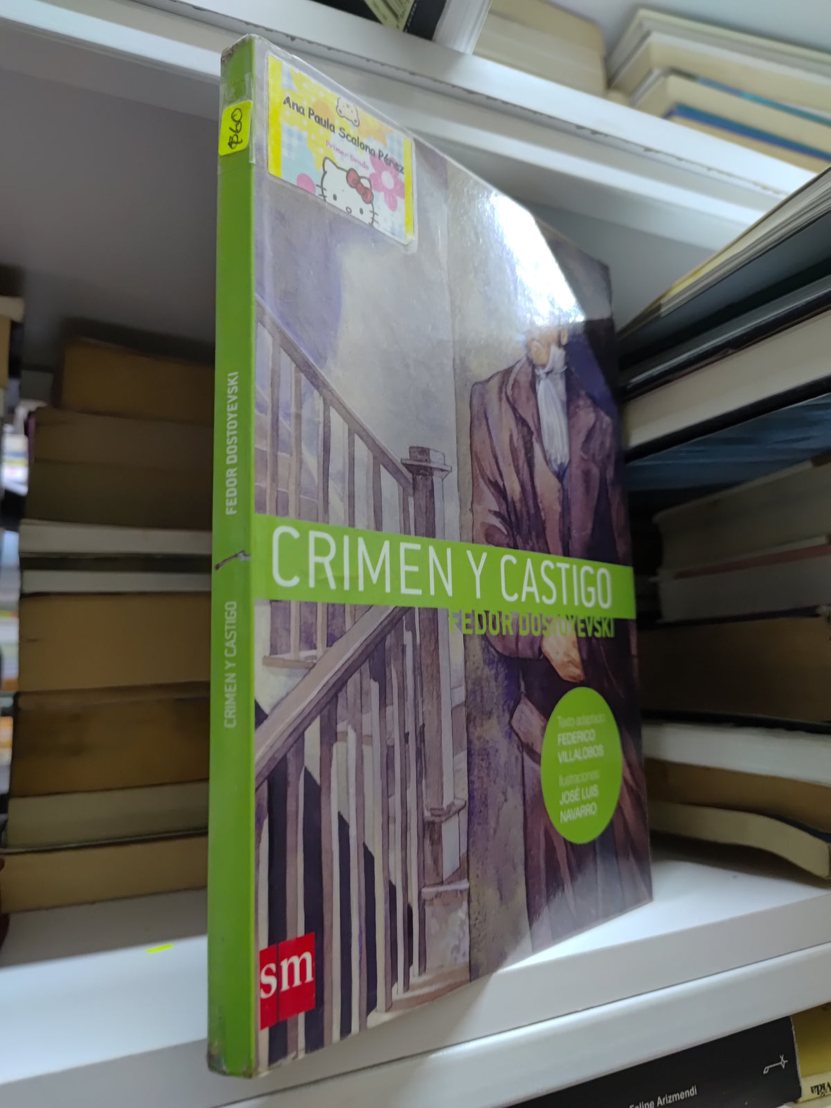 CRIMEN Y CASTIGO POR FEDOR DOSTOIEVSKI USADO NOVELAS JUAREZ 515
