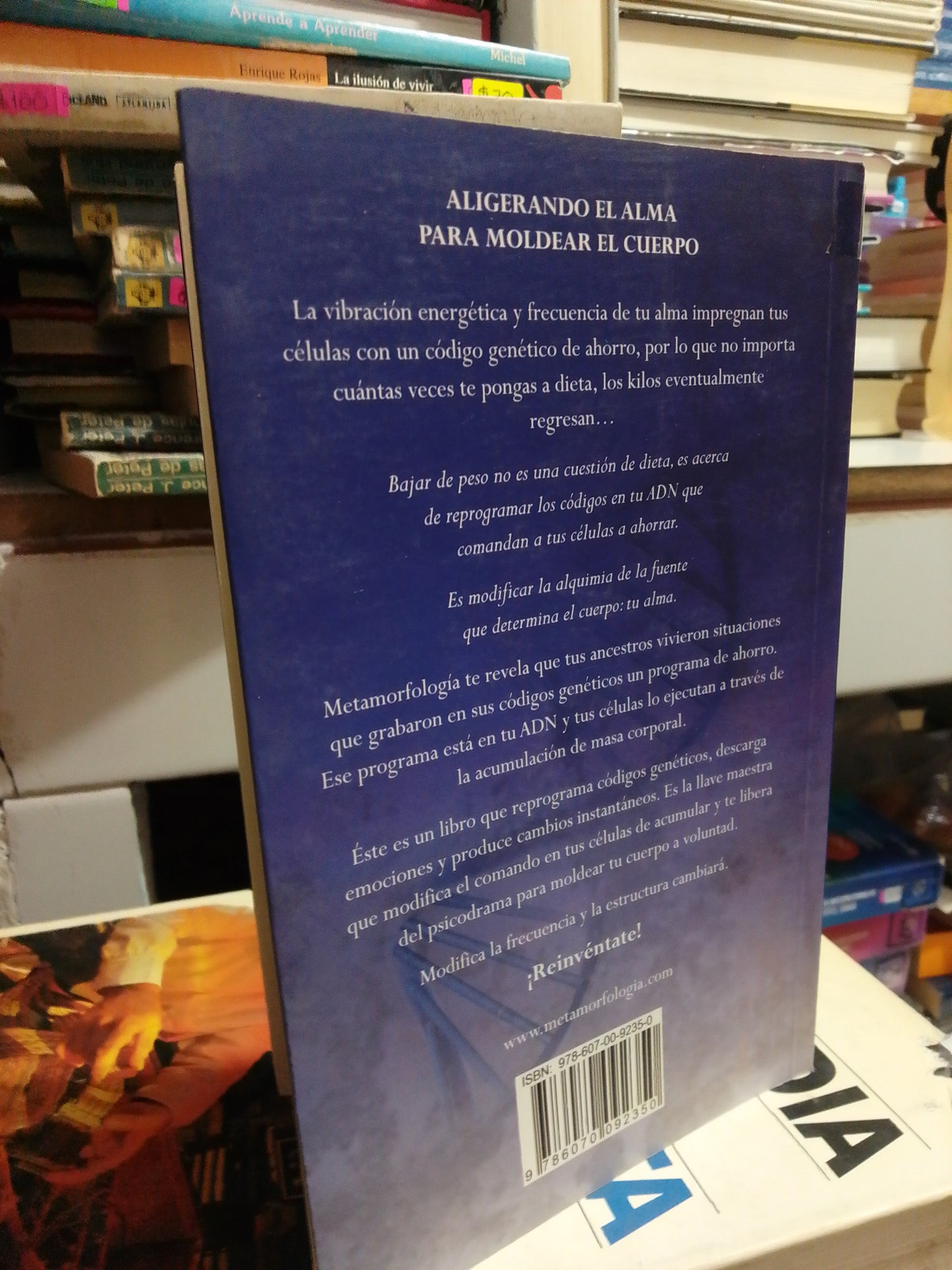 METAMORFOLOGÍA LA LLAVE MAESTRA PARA MOLDEAR TU CUERPO POR ANDREA WITZNER USADO SUP.PERSONAL JUÁREZ
