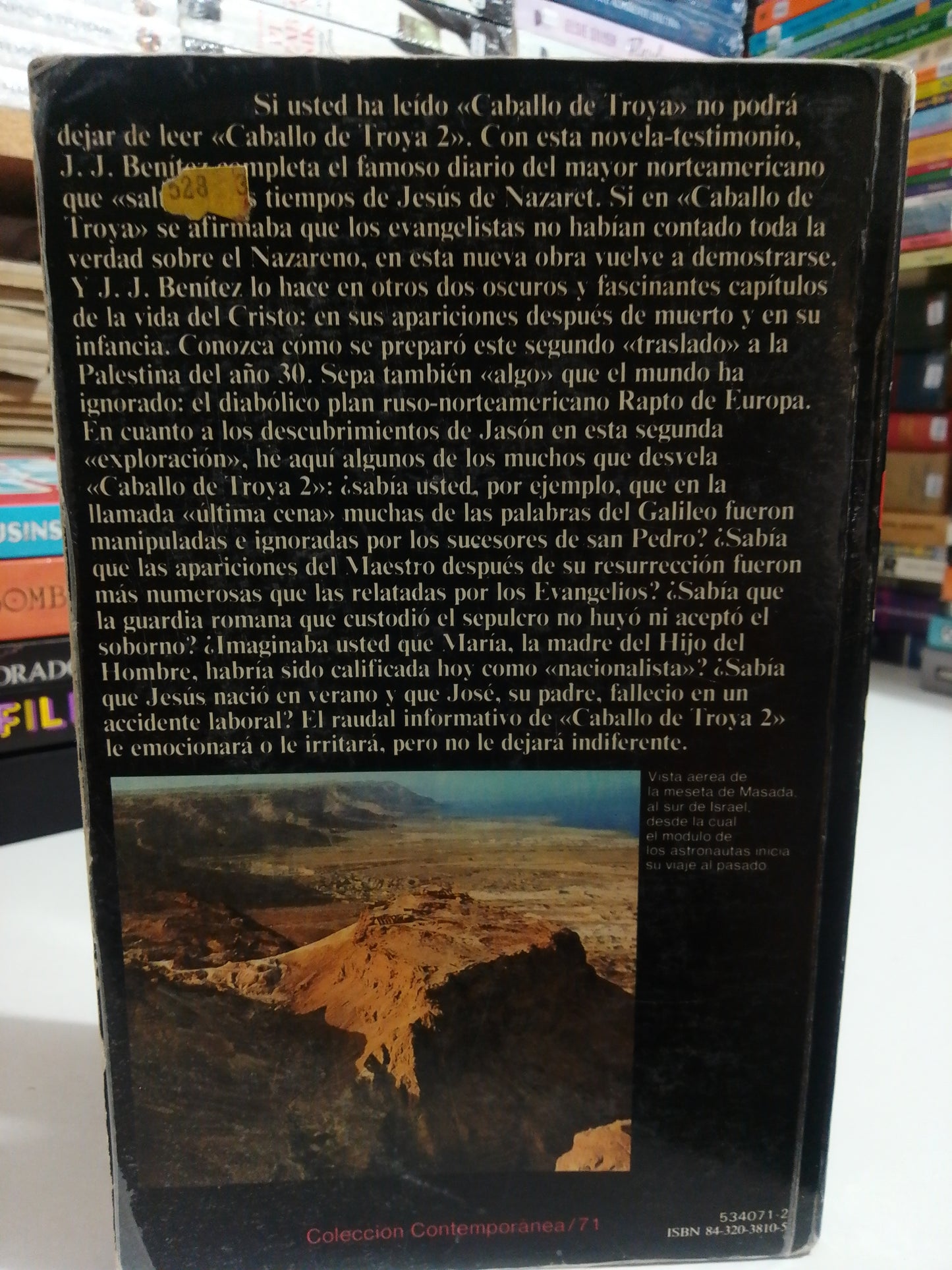 CABALLO DE TROYA 2 POR J.J.BENITEZ USADO NOVELAS JUAREZ