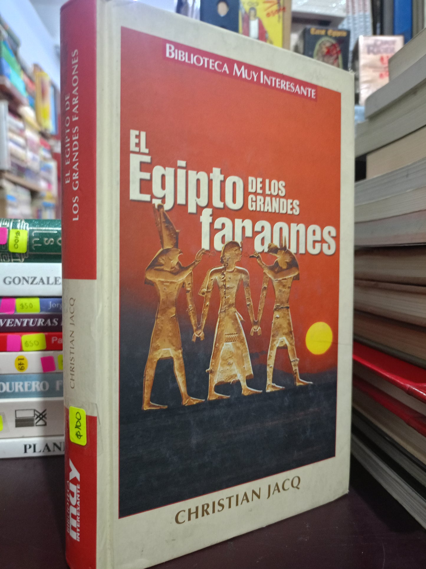 EL EGIPTO DE LOS GRANDES FARAONES POR CHRISTIAN JACQ USADO HISTORIA LITERARIO 305