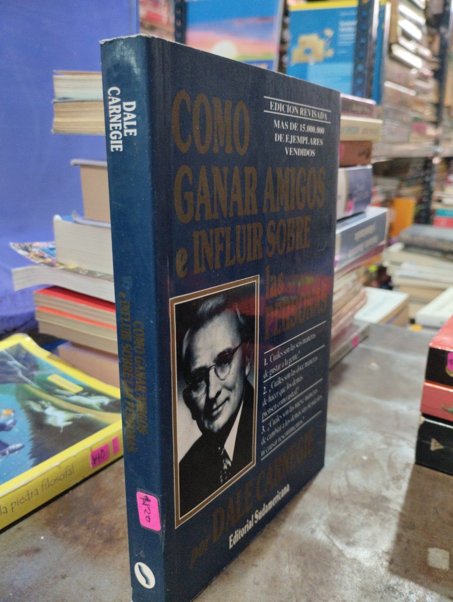 COMO GANAR AMIGOS E INFLUIR SOBRE LAS PERSONAS POR DALE CSRNEGIE USADO SUPERACION PERSONAL ALDAMA