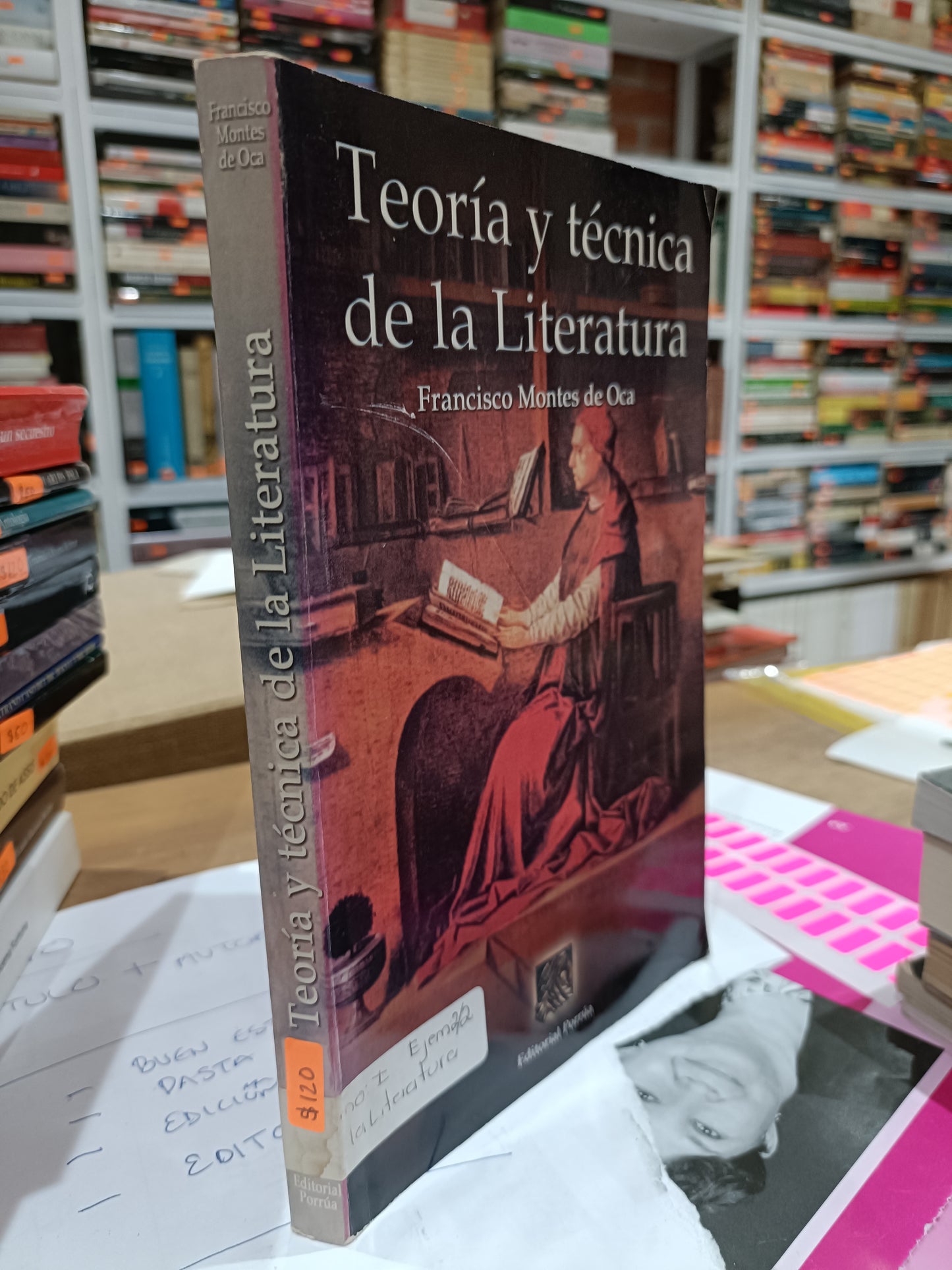 TEORIA Y TECNICA DE LA LITERATURA POR FRANCISCO MONTES DE OCA USADO NOVELA JUAREZ 515