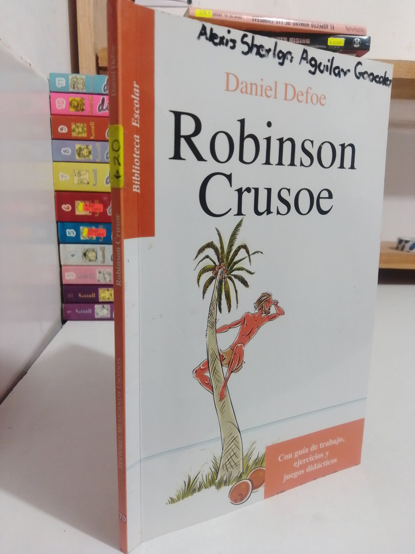 ROBINSON CRUSOE POR DANIEL DEFOE USADO INFANTIL JUAREZ