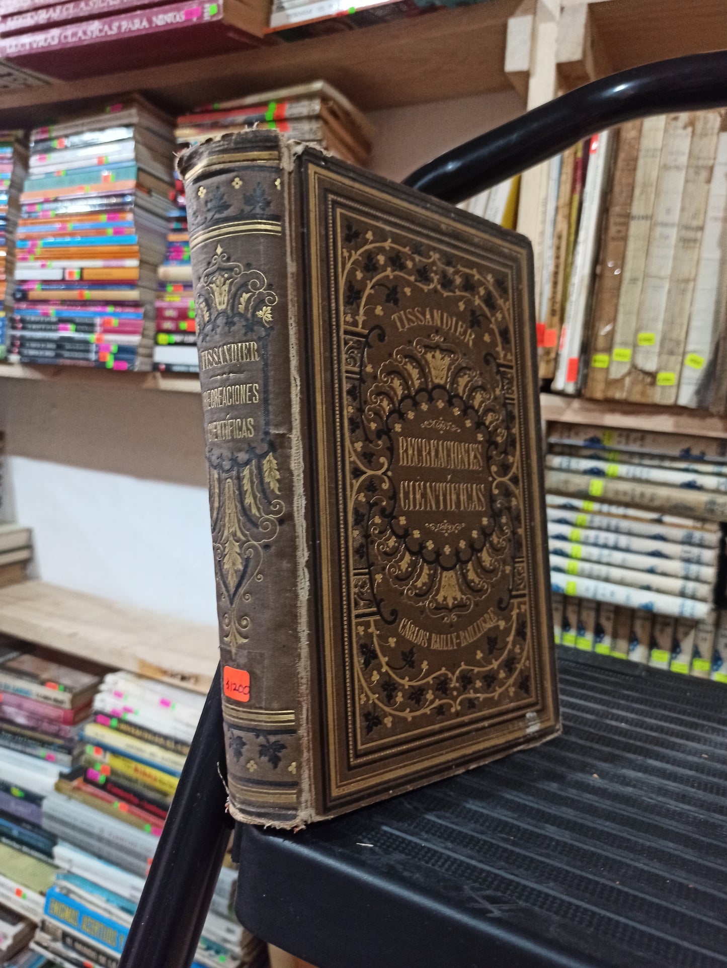 RECREACIONES CIENTÍFICAS POR TISSANDIER USADO ANTIGUOS ALDAMA