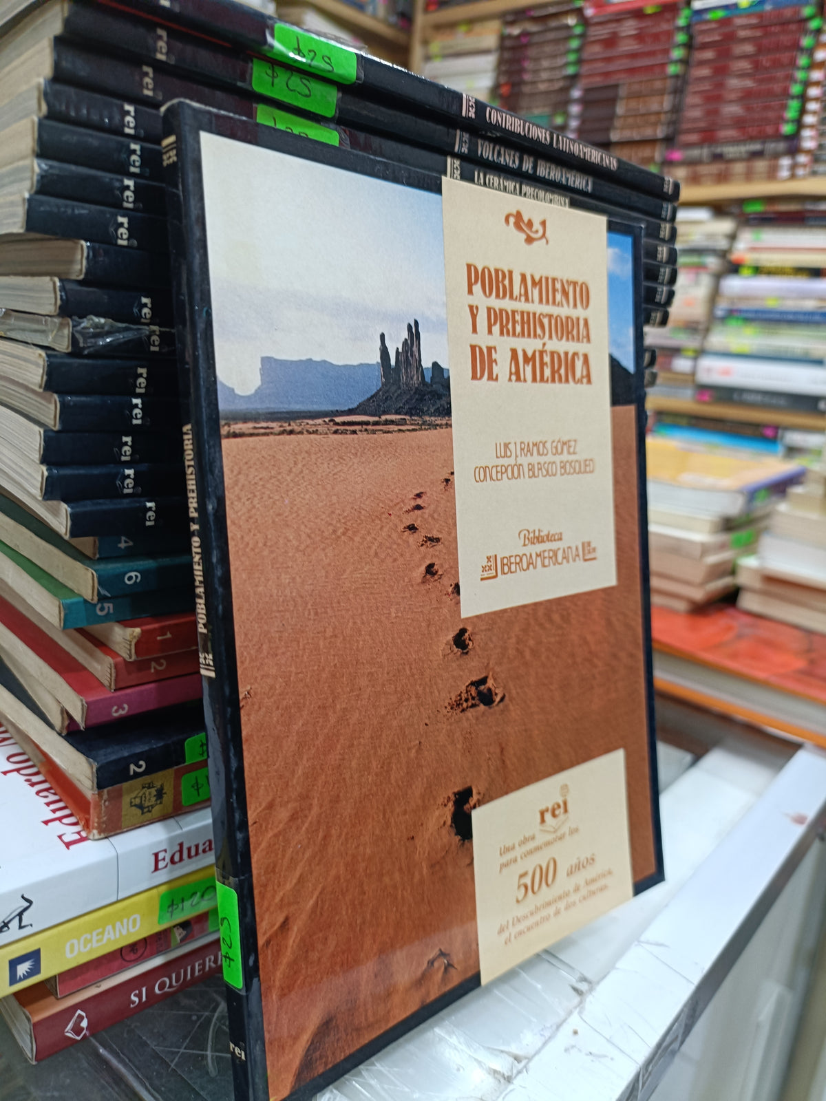 POBLAMIENTO Y PREHISTORIA DE AMERICA USADO HISTORIA JUAREZ 507