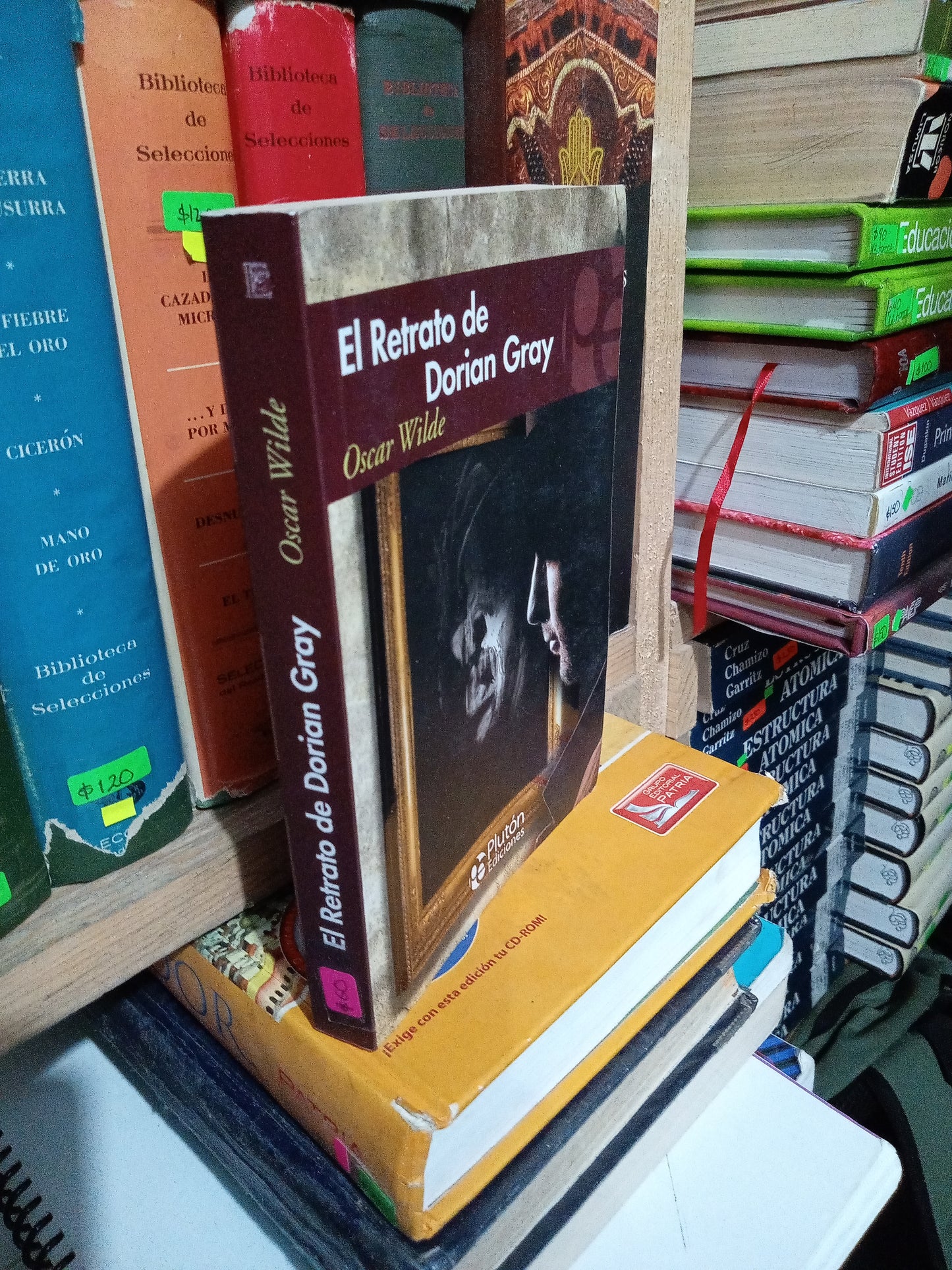 EL RETRATO DE DORIAN GRAY POR OSCAR WILDE USADO NOVELA JUAREZ