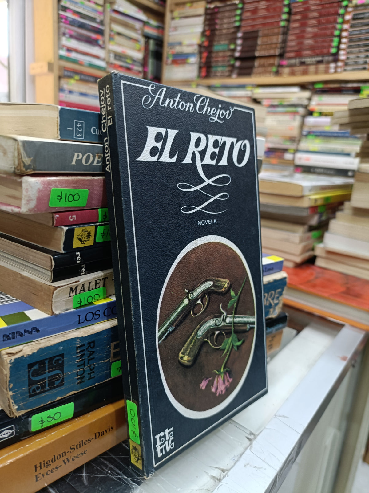 EL RETO POR ANTON CHEJON USADO NOVELA JUAREZ 515