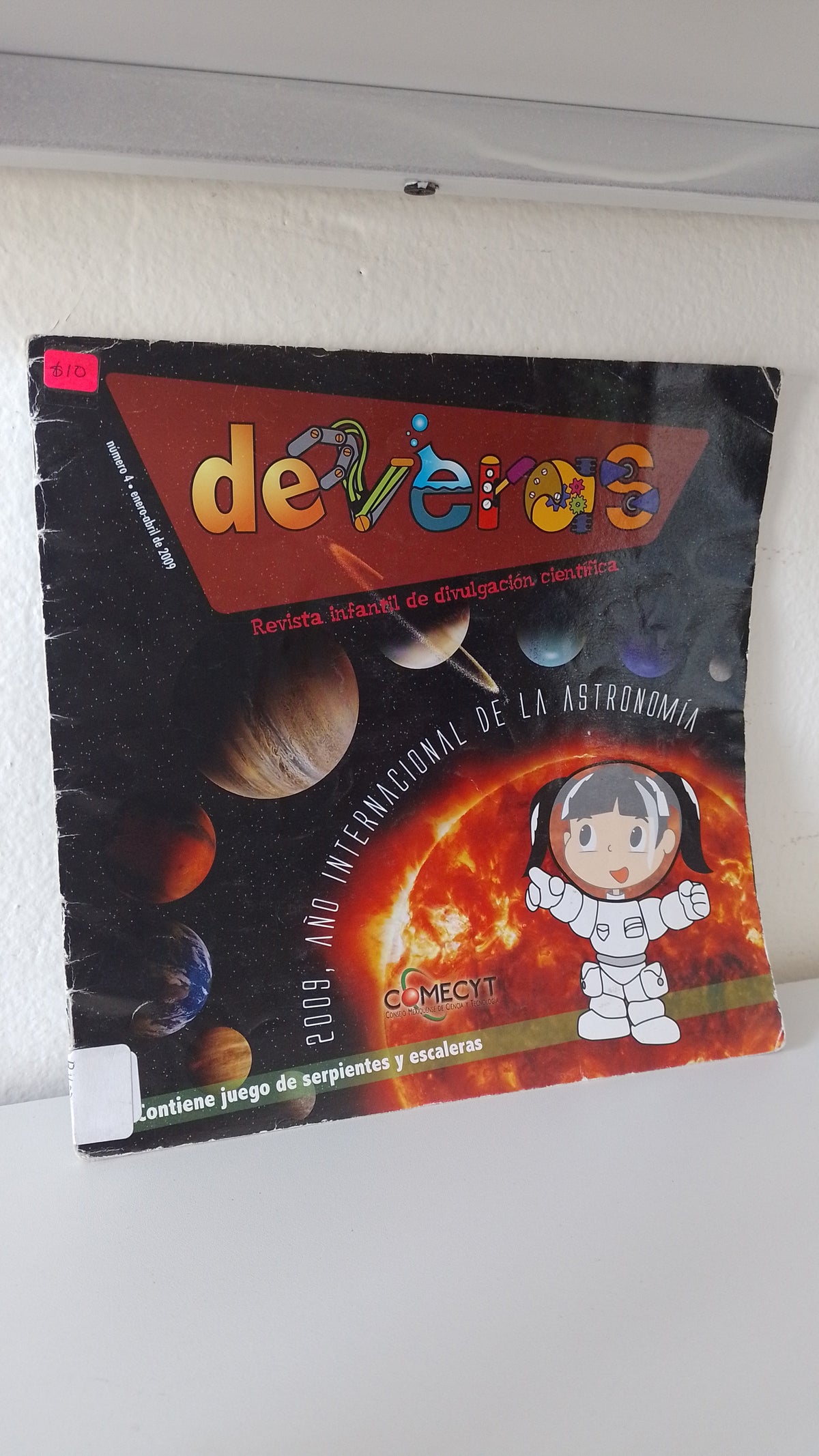 DEVERAS REVISTA INFANTIL DE DIVULGACION CIENTIFICA POR RAULUI VARGAS TORRES USADO INFANTIL JUAREZ 515
