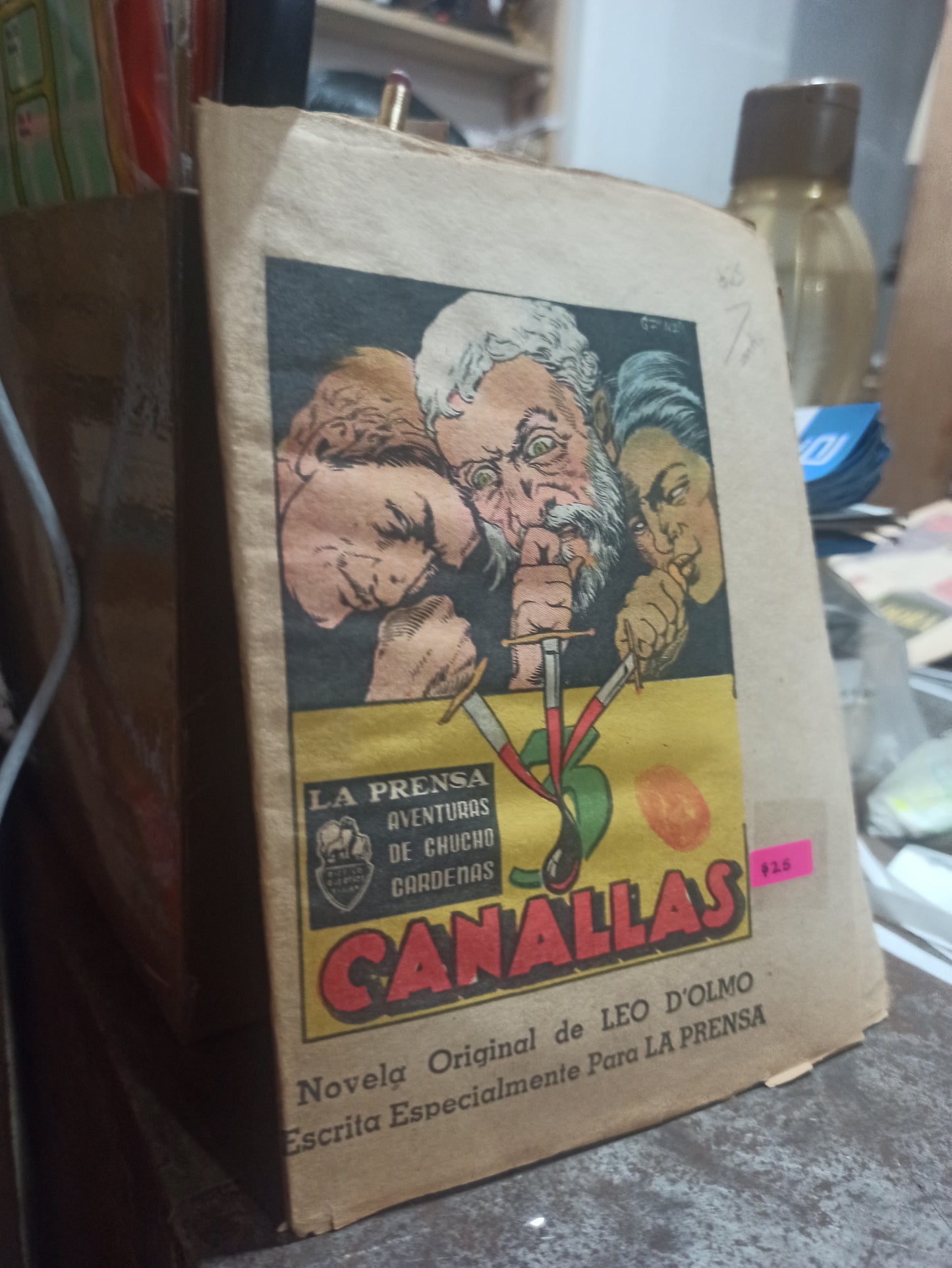 CANALLAS POR LEO D'OLMO USADO ANTIGUOS ALDAMA