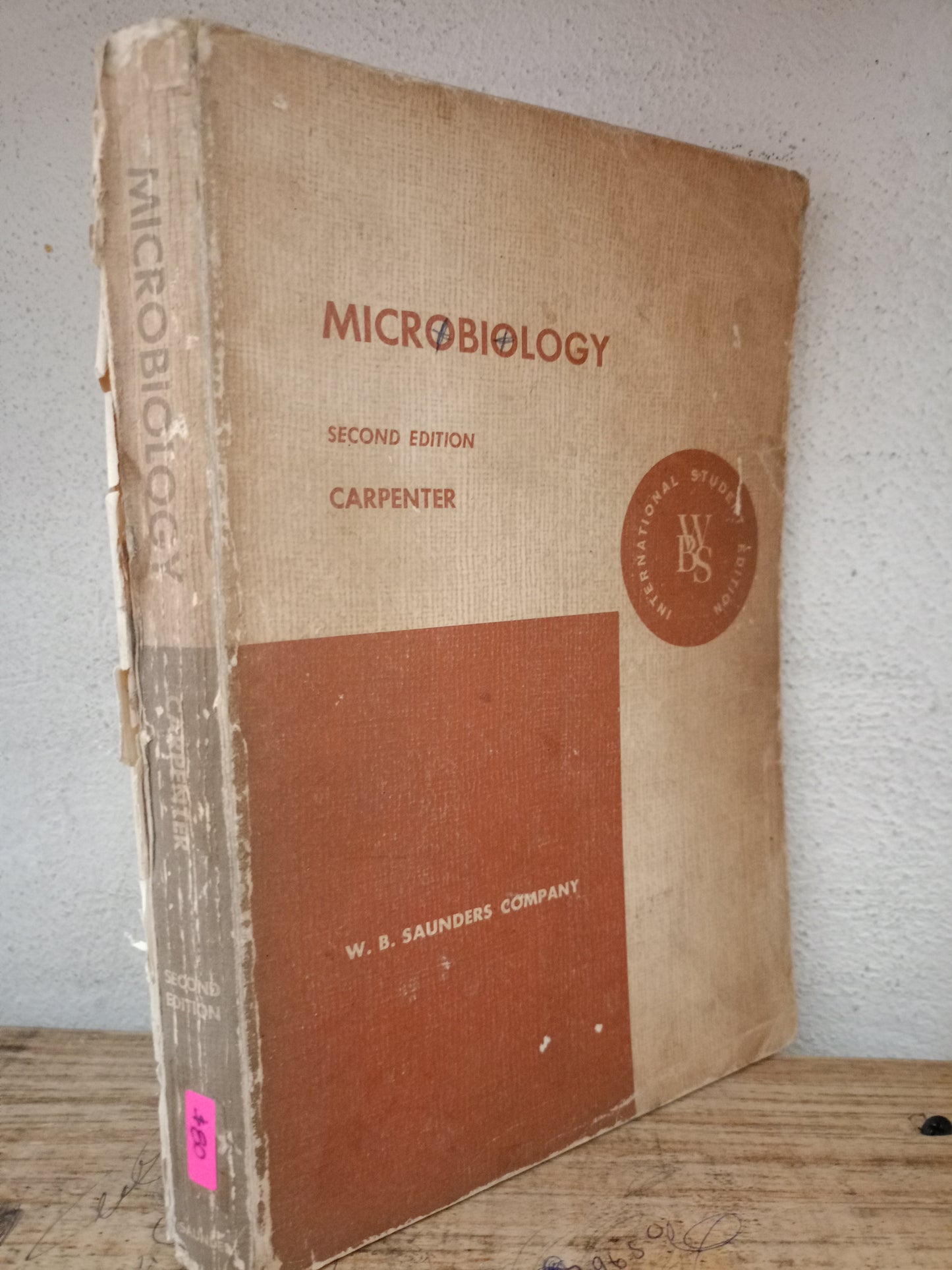 MICROBIOLOGY POR W.B. SAUNDERS COMPANY USADO SALUD LITERARIO 305