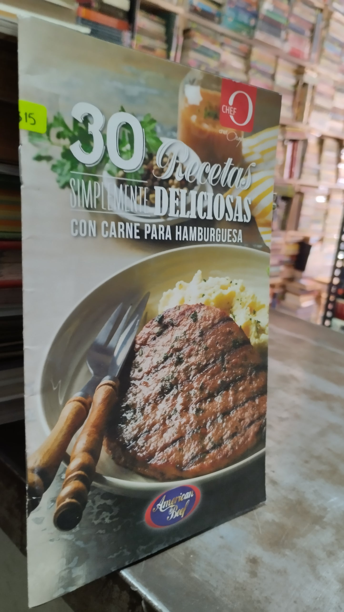 30 RECETAS SIMPLEMENTE DELICIOSAS CON CARNE PARA HAMBURGUESAS LIBRO USADO COCINA ALDAMA