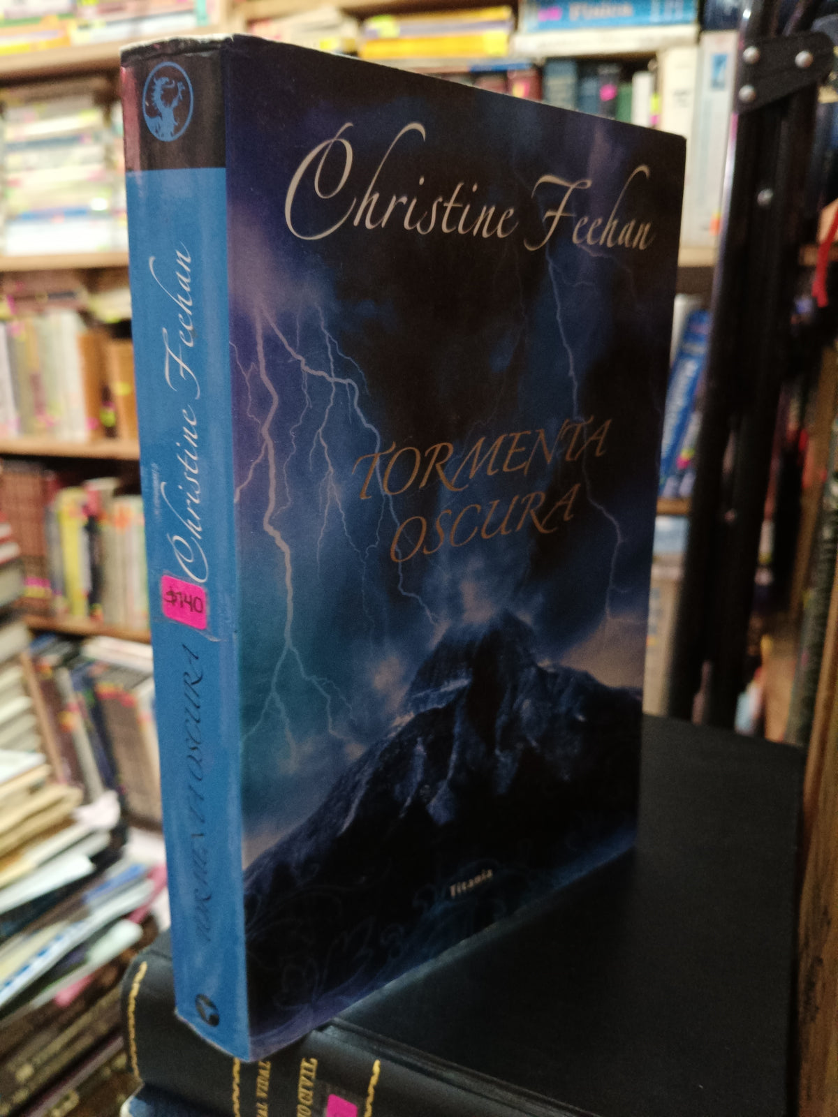 TORMENTA OSCURA CHRISTINE FEEHAN USADO NOVELA LITERARIO 305