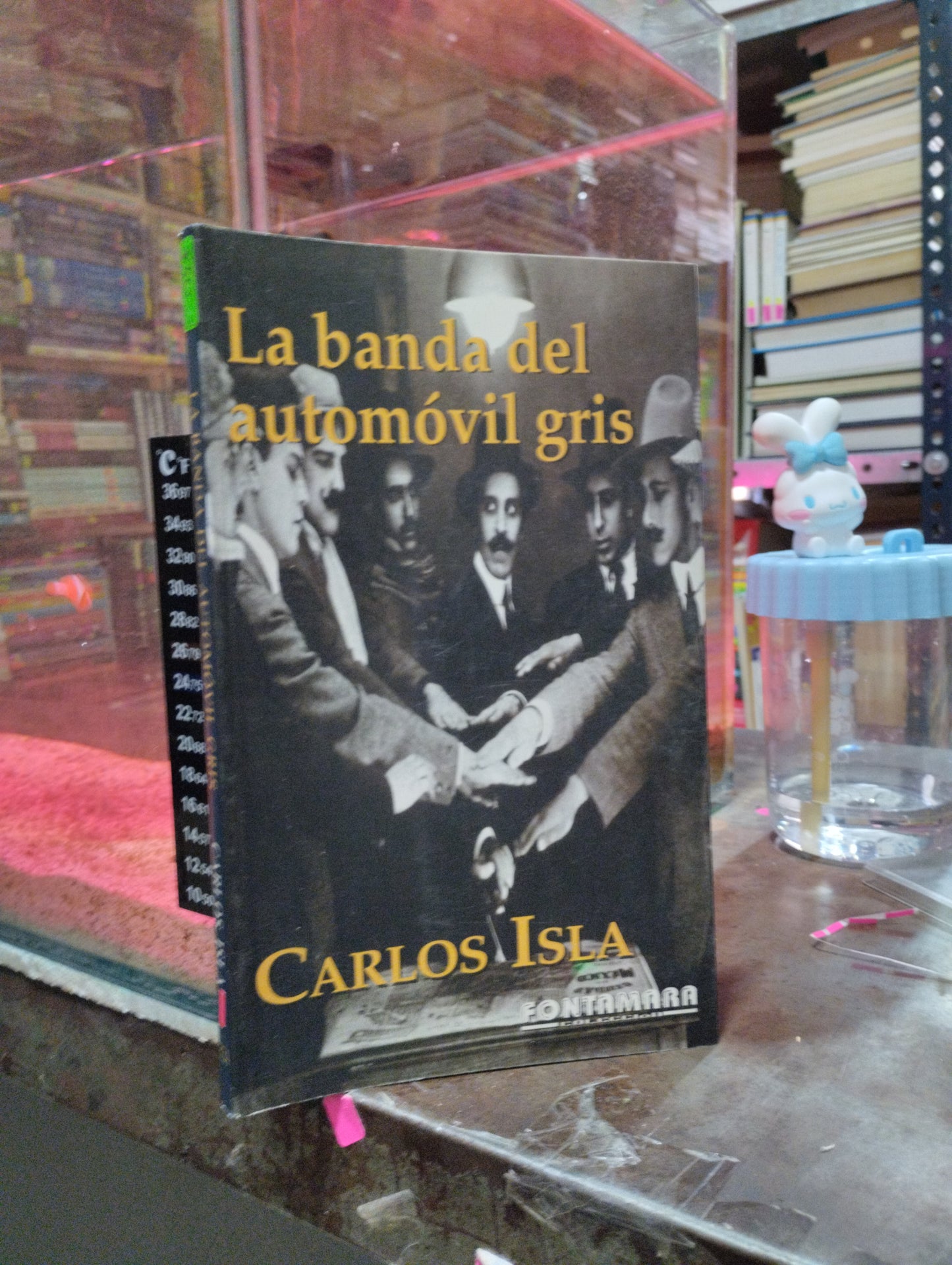 LA BANDA DEL AUTOMOVIL GRIS POR CARLOS ISLA USADO NOVELAS ALDAMA