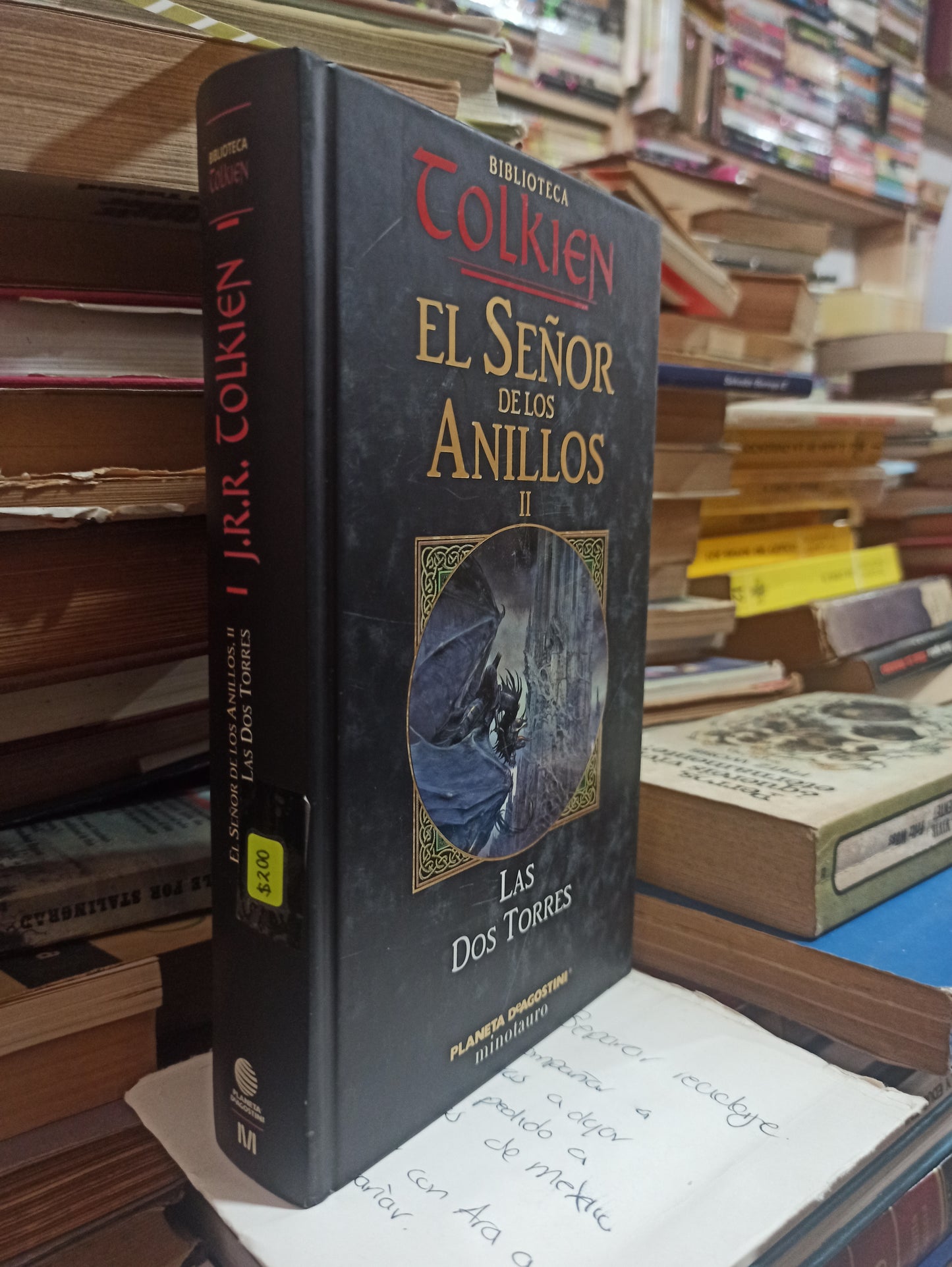 EL SEÑOR DE LOS ANILLOS 2 LAS DOS TORRES POR J.R.R TOLKIEN USADO NOVELAS ALDAMA