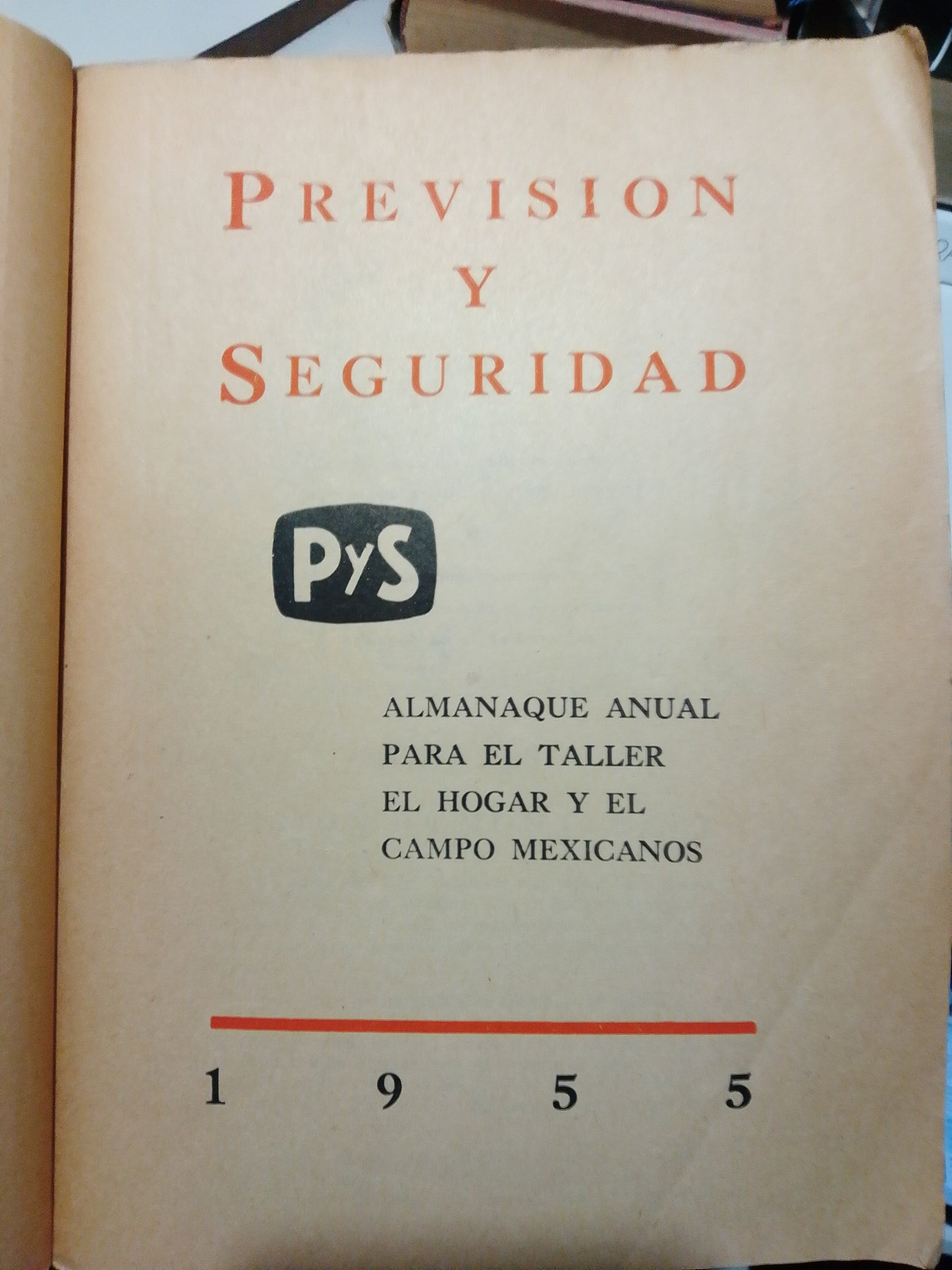 PREVISION Y SEGURIDAD POR MANUEL L.BARRAGAN USADO NOVELA JUAREZ