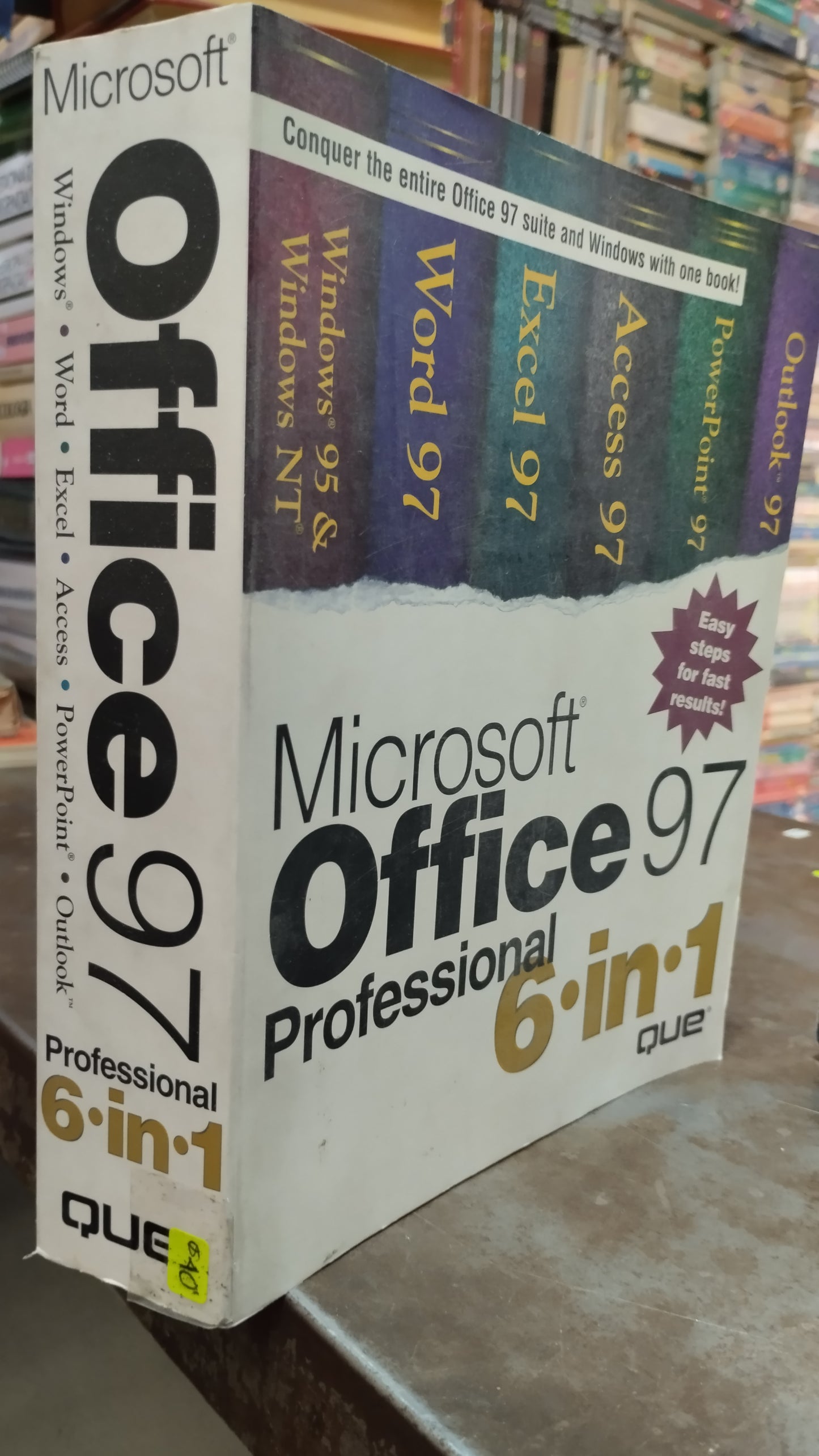 MICROSOFT OFFICE 97 PROFESSIONAL 6 IN 1 LIBRO USADO COMPUTACION ALDAMA