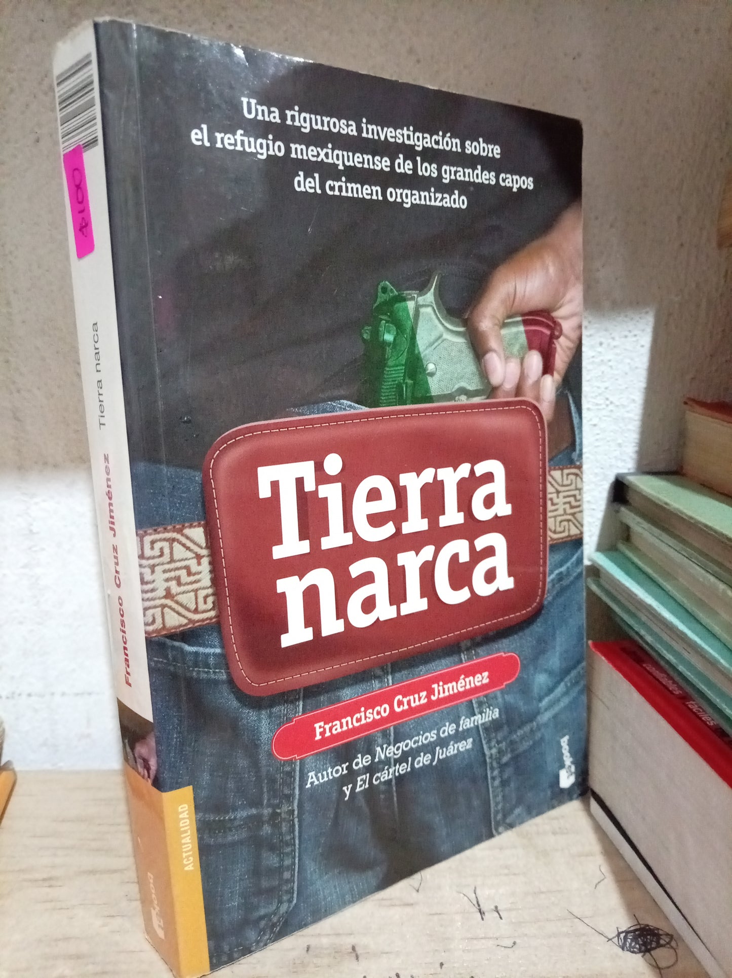 TIERRA NARCA POR FRANCISCO CRUZ JIMÉNEZ USADO POLITICA LITERARIO 305