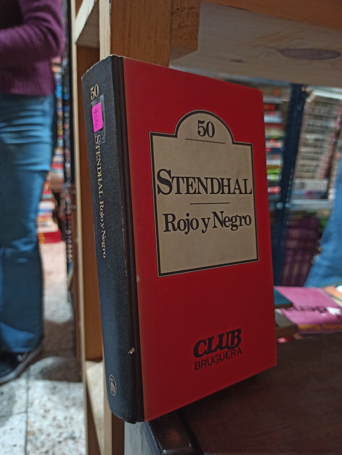 ROJO Y NEGRO POR STENDHAL USADO NOVELAS ALDAMA