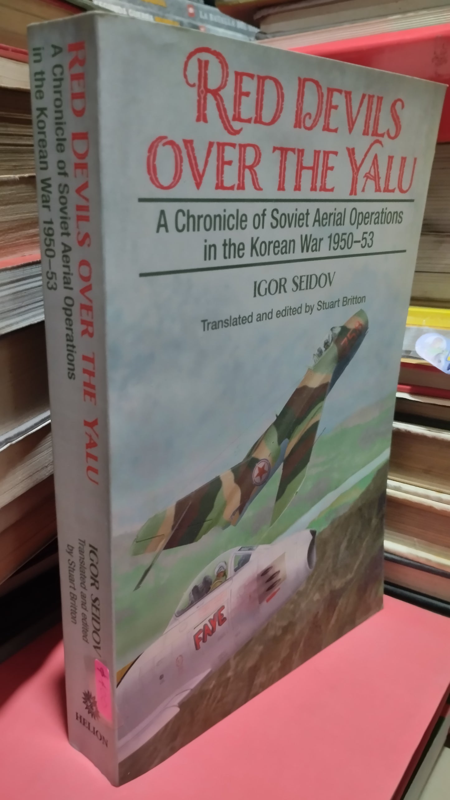 RED DEVILS OVER THE YALU POR IGOR SEIDOV LIBRO USADO HISTORIA ALDAMA