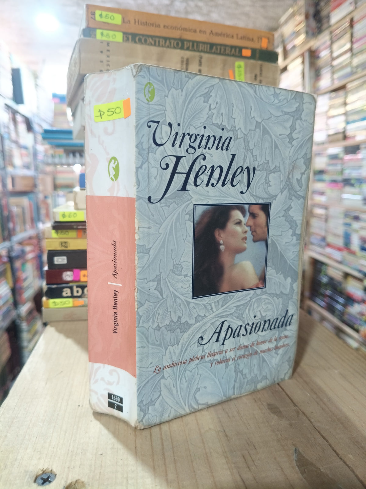 APASIONADA POR VIRGINIA HENLEY USADO NOVELA ALDAMA