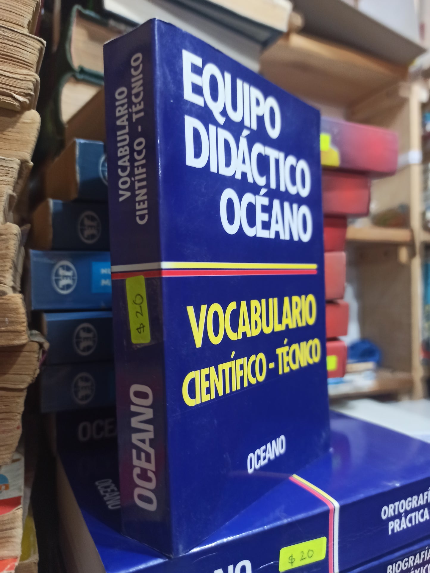 EQUIPO DIDACTICO OCEANO VOCABULARIO CIENTÍFICO POR EDITORIAL OCEANO USADO IDIOMAS JUÁREZ