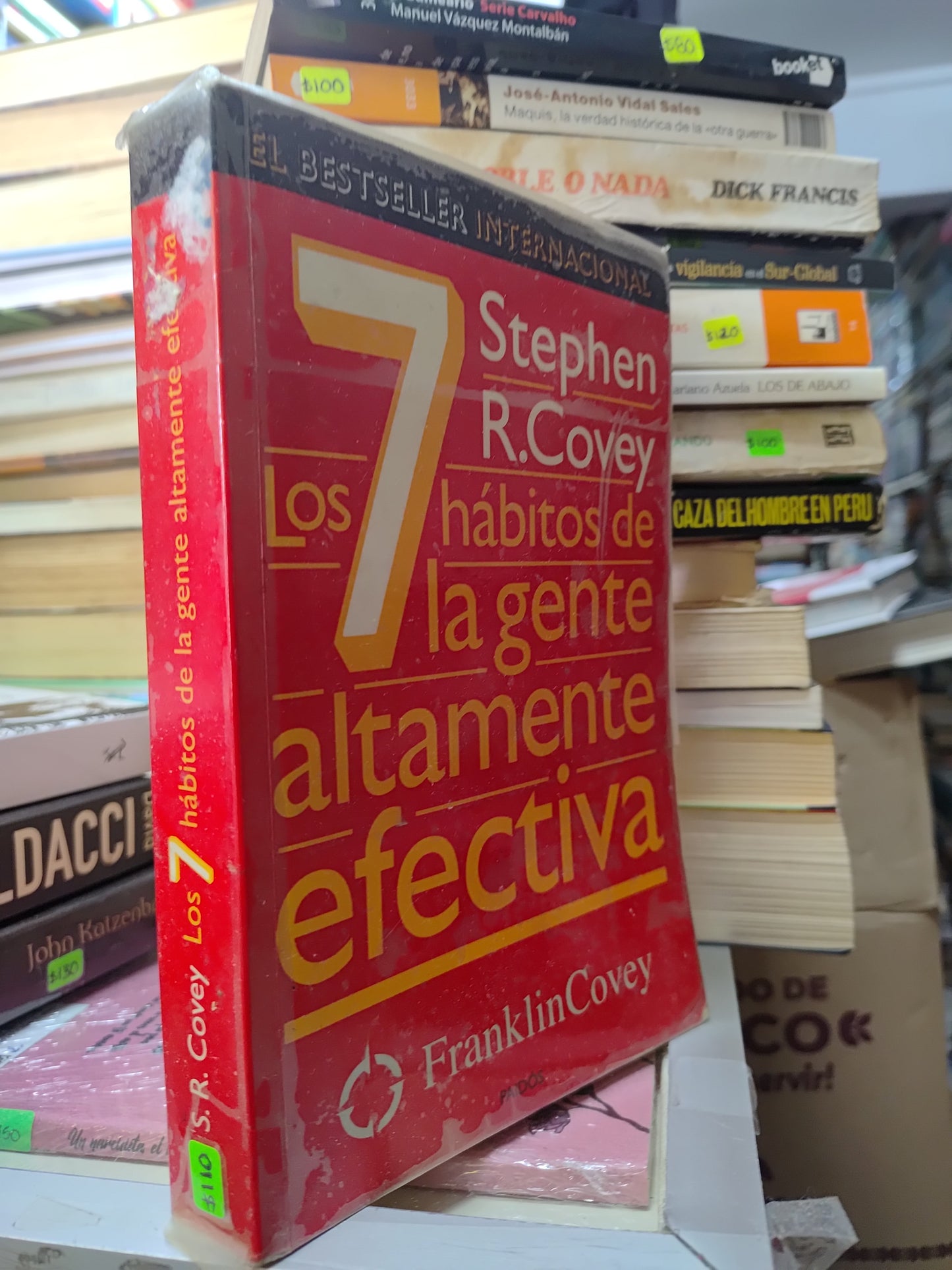 LOS 7 HABITOS DE LA GENTE ALTAMENTE EFECTIVA POR STEPHEN R. COVEY USADO SUP PERSONAL JUAREZ 507