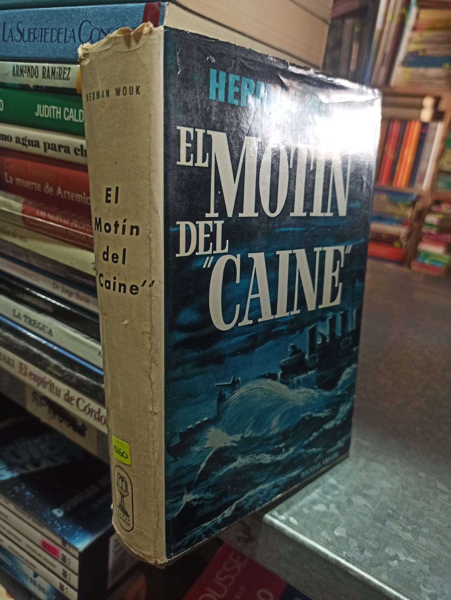 EL MOTIN DEL "CAINE" POR HERMAN WOUK USADO NOVELAS ALDAMA