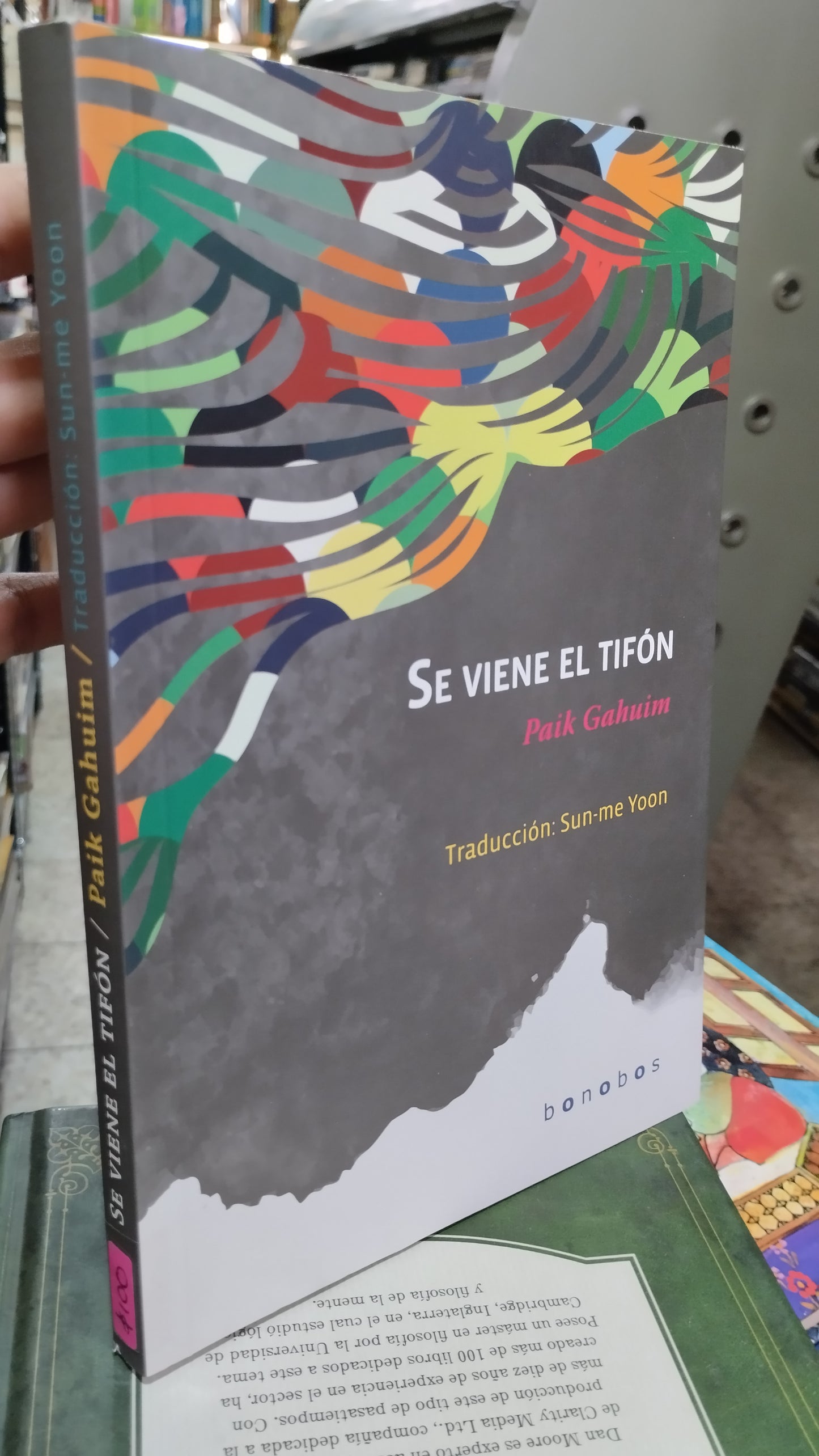SE VIENE EL TIFON POR PAIK GAHUIM LIBRO USADO NOVELAS ALDAMA
