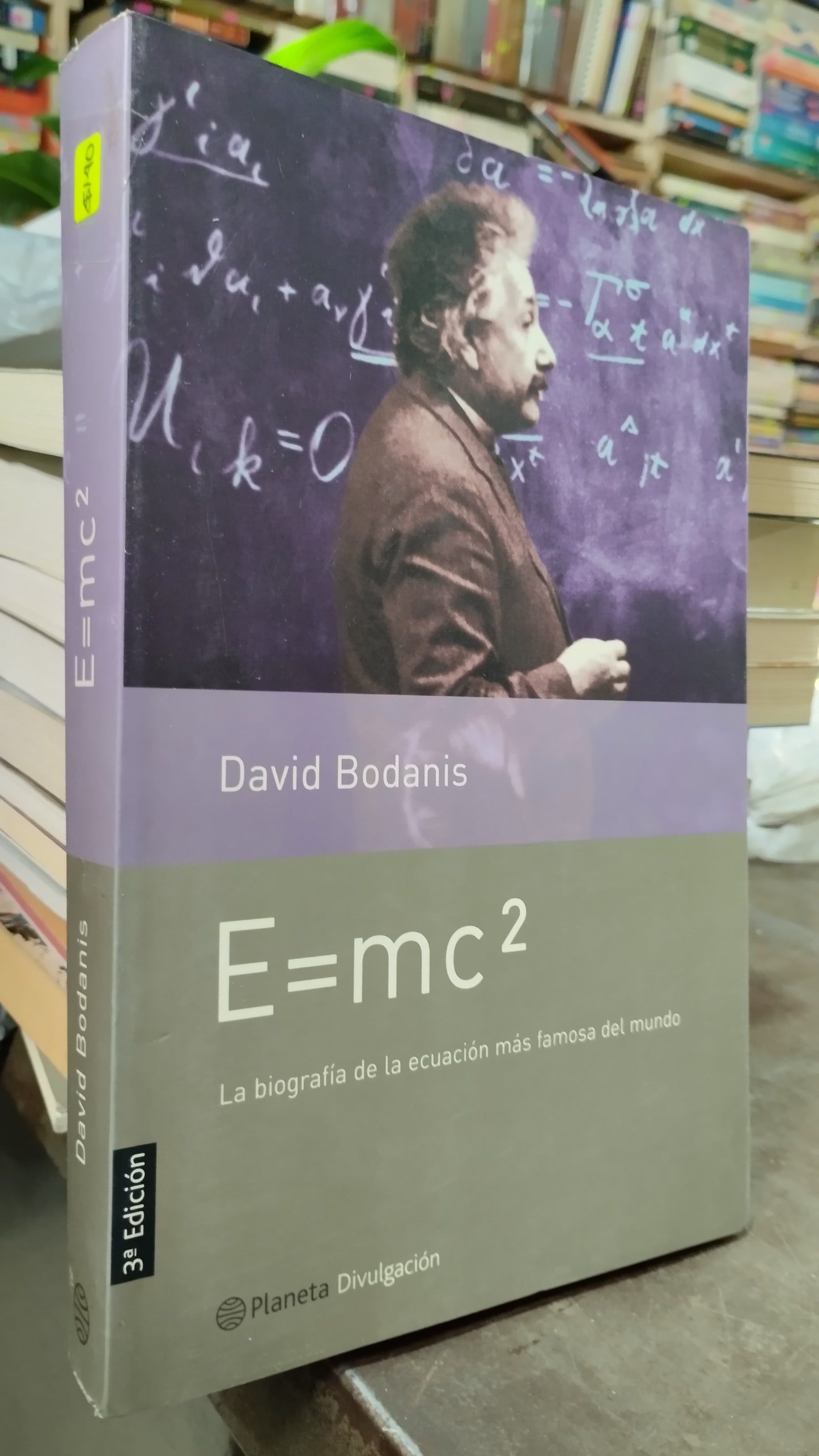 E=mc² POR DAVID BODANIS LIBRO USADO CIENCIA ALDAMA