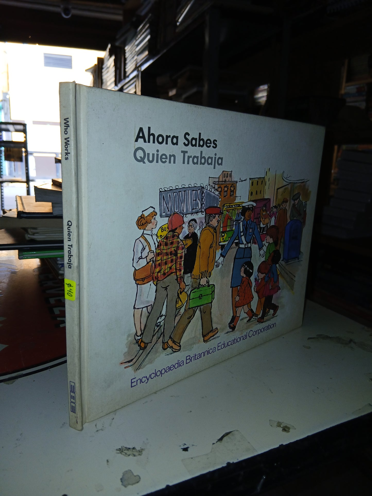 AHORA SABES QUIEN TRABAJA POR ANNE NEIGOFF USADO INFANTIL LITERARIO 207