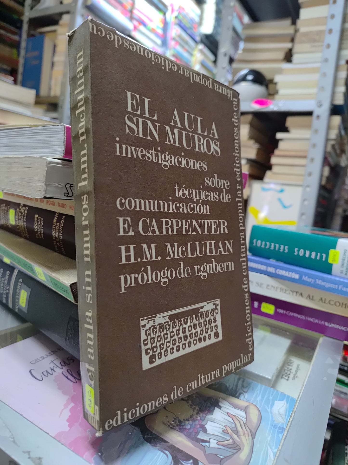 EL AULA SIN MUROS POR H. M. MCLUHAN USADO EDUACION JUAREZ 515