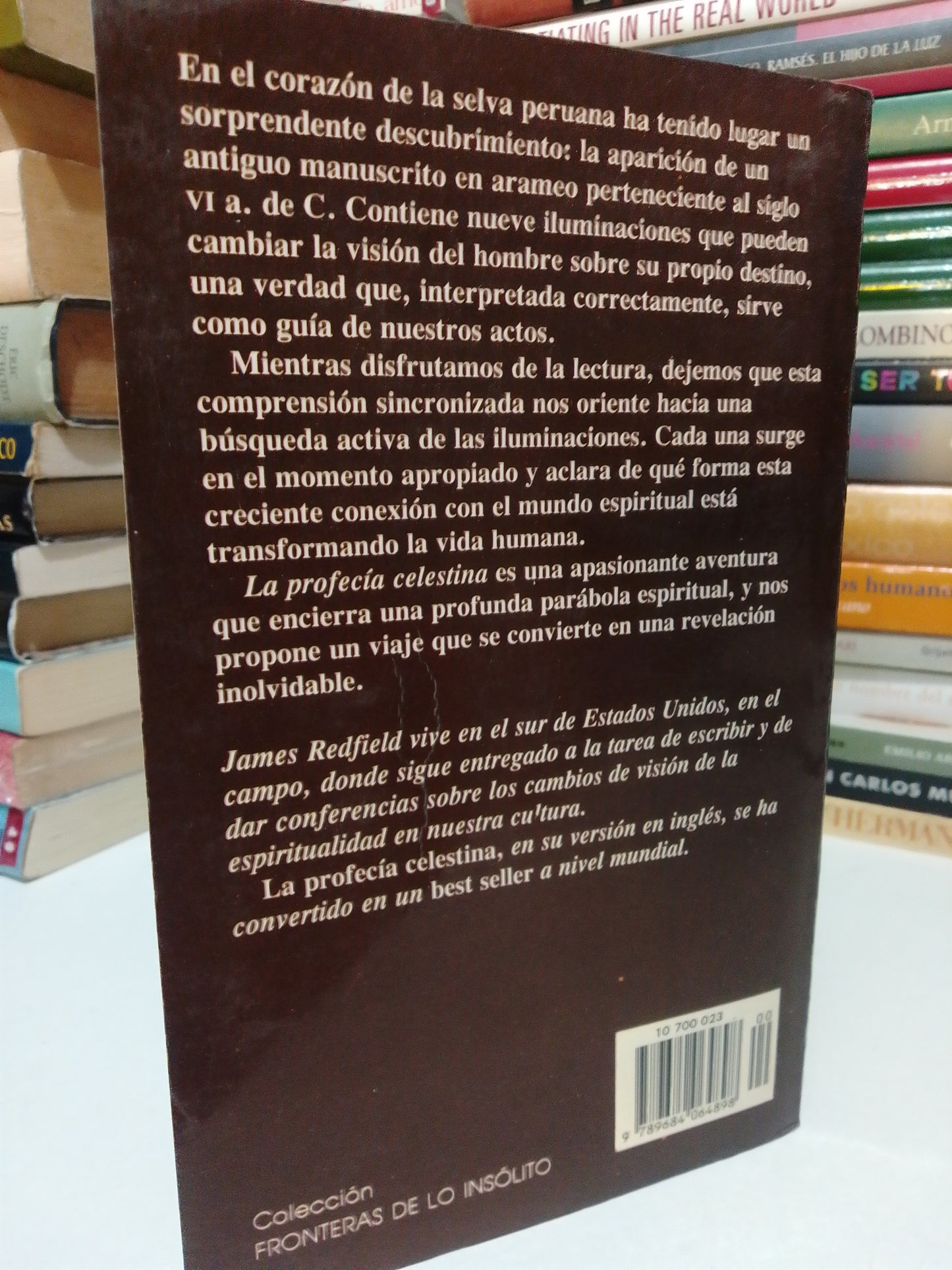 LA PROFECÍA CELESTINA POR JAMES REDFIELD USADO NOVELA JUÁREZ