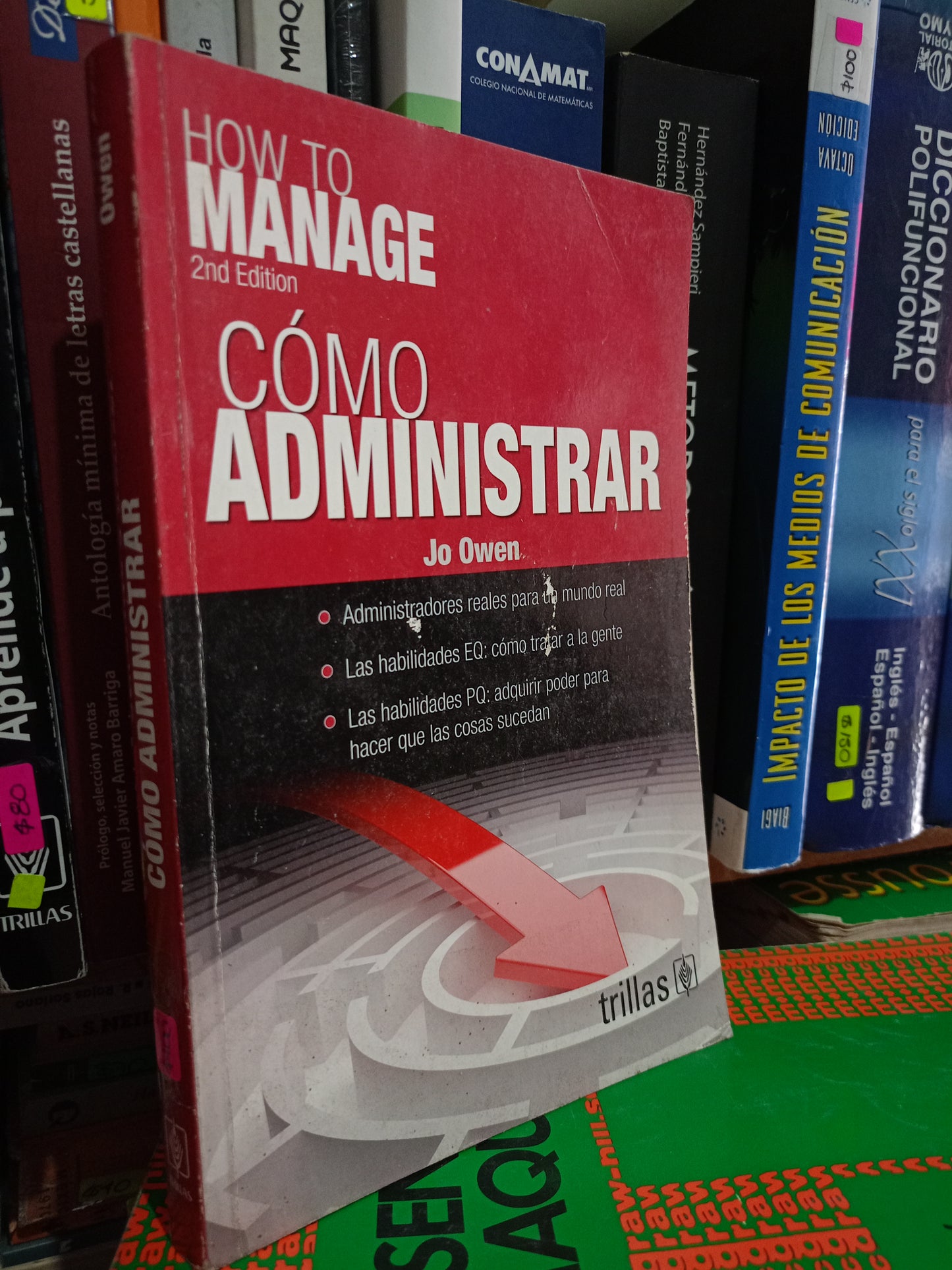 COMO ADMINISTRAR POR JO OWEN USADO ADMIN LITERARIO 305