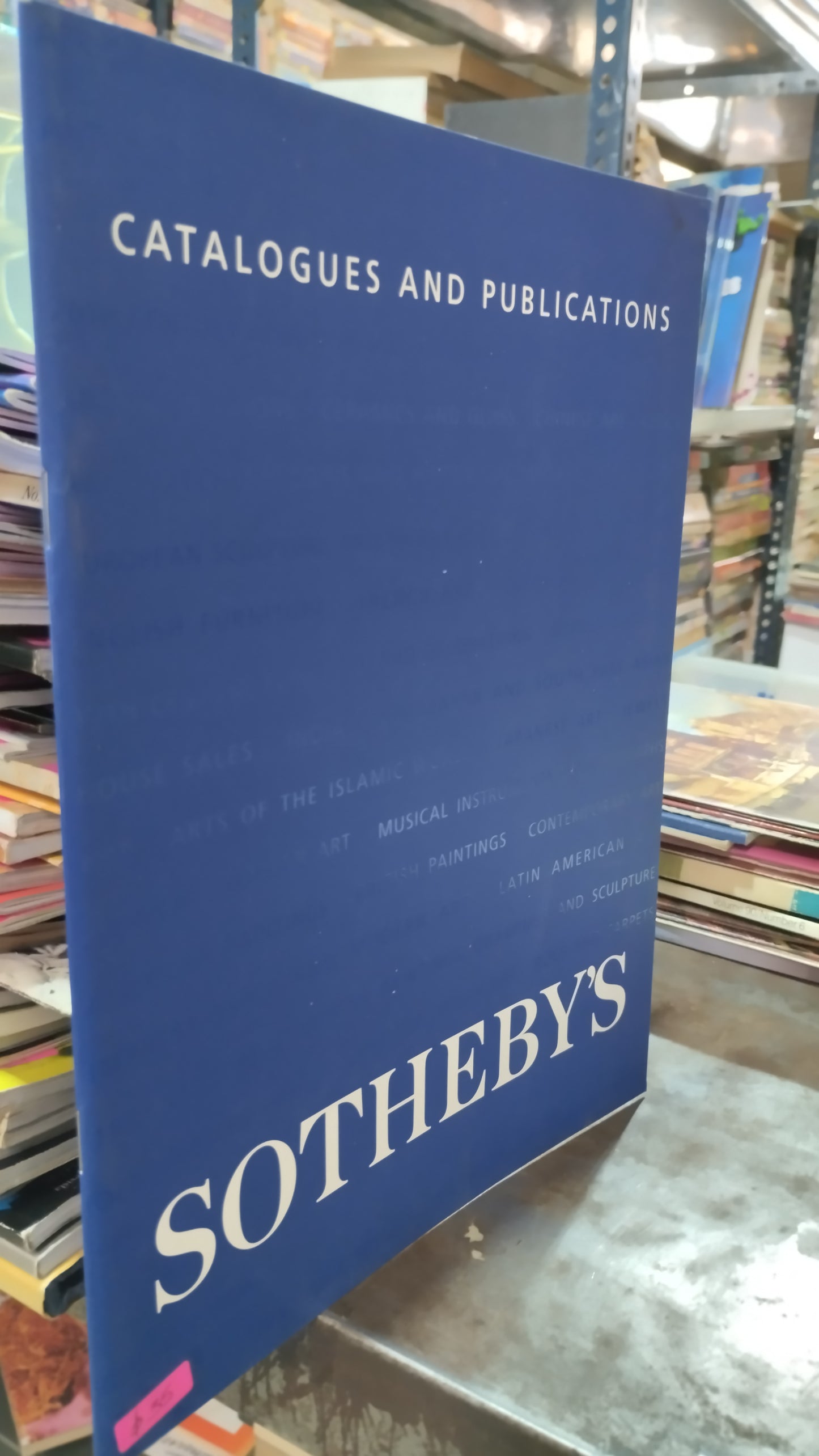 SOTHEBYS CATALOGUES AND PUBLICATIONS LIBRO USADO ARTE ALDAMA
