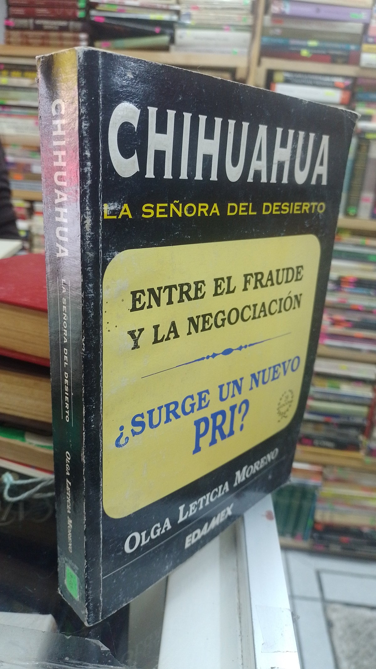 CHIHUAHUA LA SEÑORA DEL DESIERTO POR OLGA LETICIA MORENO USADO POLITICA JUAREZ 507