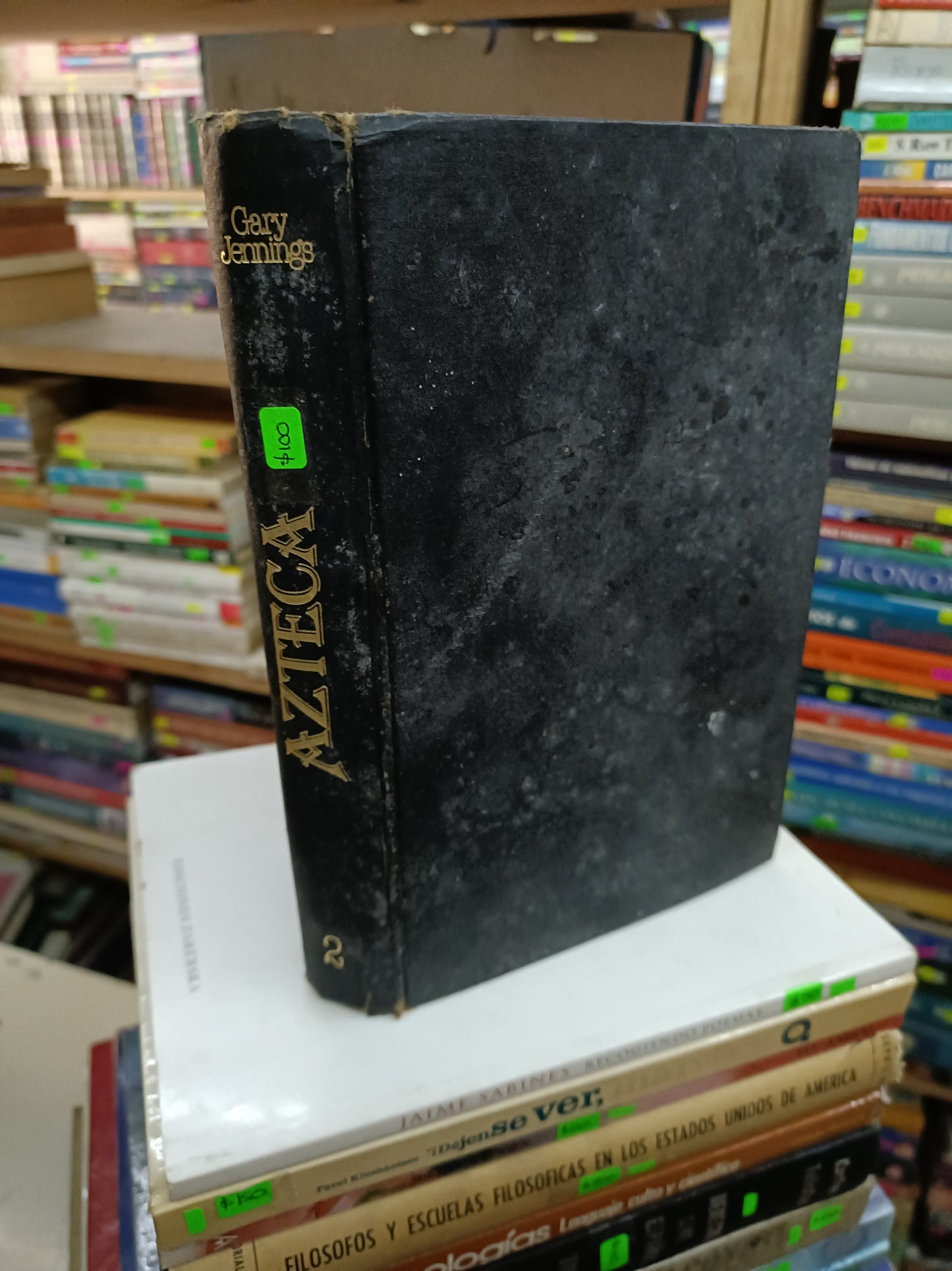 AZTECA TOMO 2 POR GARY JENNINGS USADO NOVELA LITERARIO 207