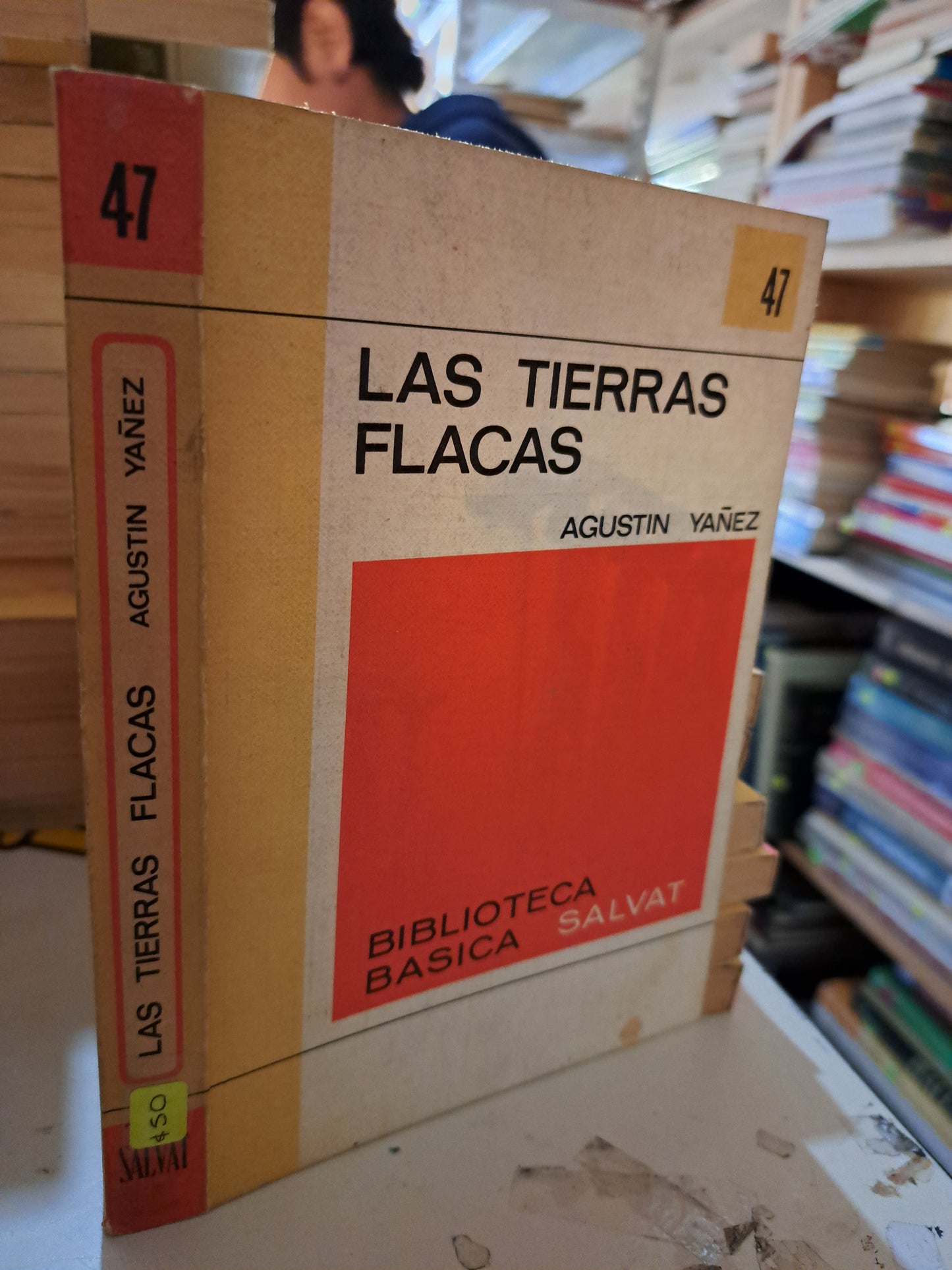 LAS TIERRAS FLACAS AGUSTIN YAÑEZ USADO NOVELA LITERARIO 207