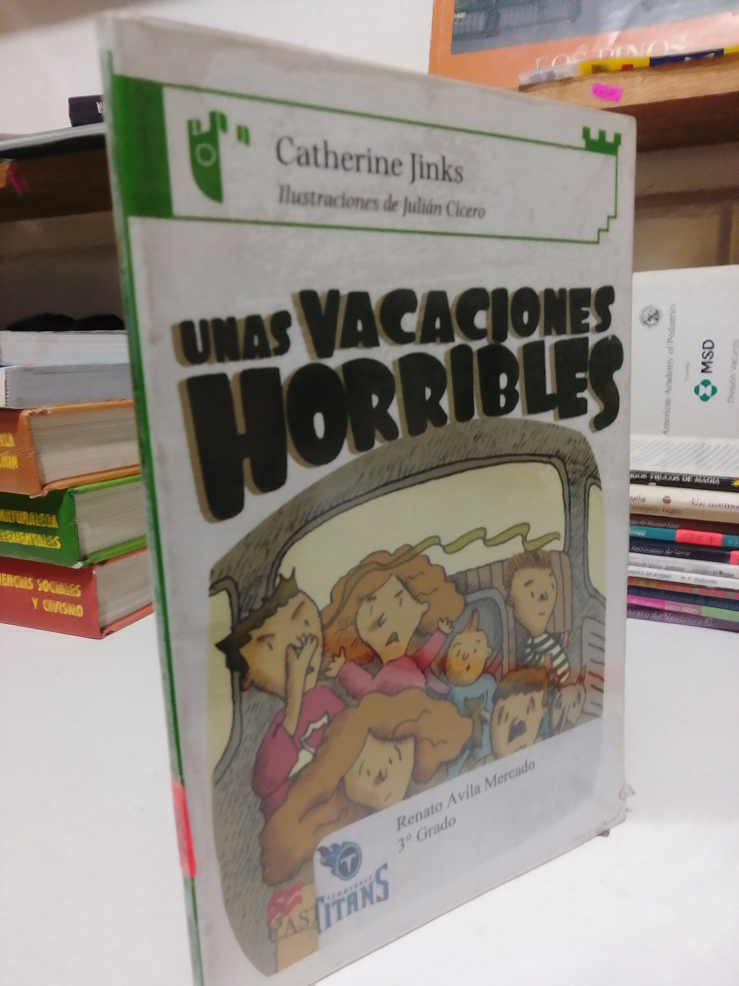 UNAS VACACIONES HORRIBLES POR CATHERINE JINKS USADO INFANTIL JUAREZ