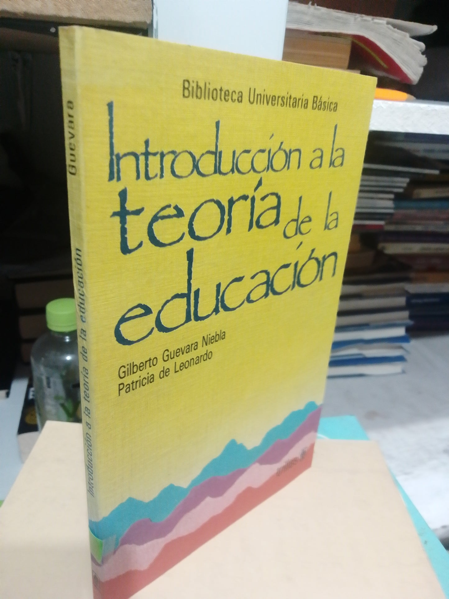 INTRODUCCION A LA TEORIA DE LA EDUCACION POR GILBERTO GUEVARA USADO EDUCACION JUAREZ