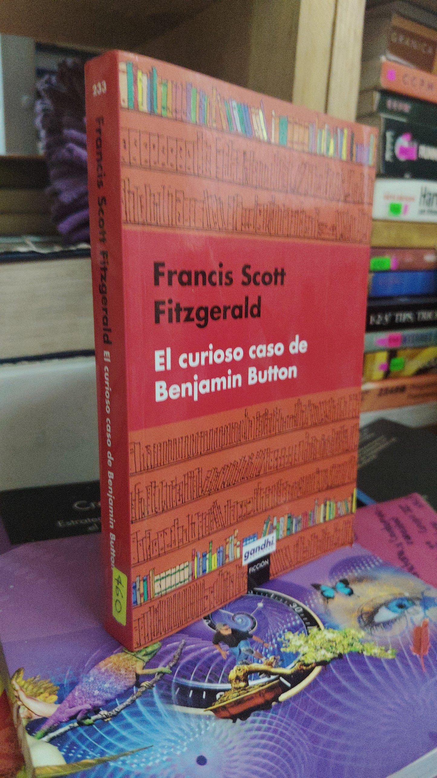 EL CURIOSO CASO DE BENJAMIN BUTTON FRANCIS SCOTT FITZGERALD USADO NOVELA LITERARIO 20