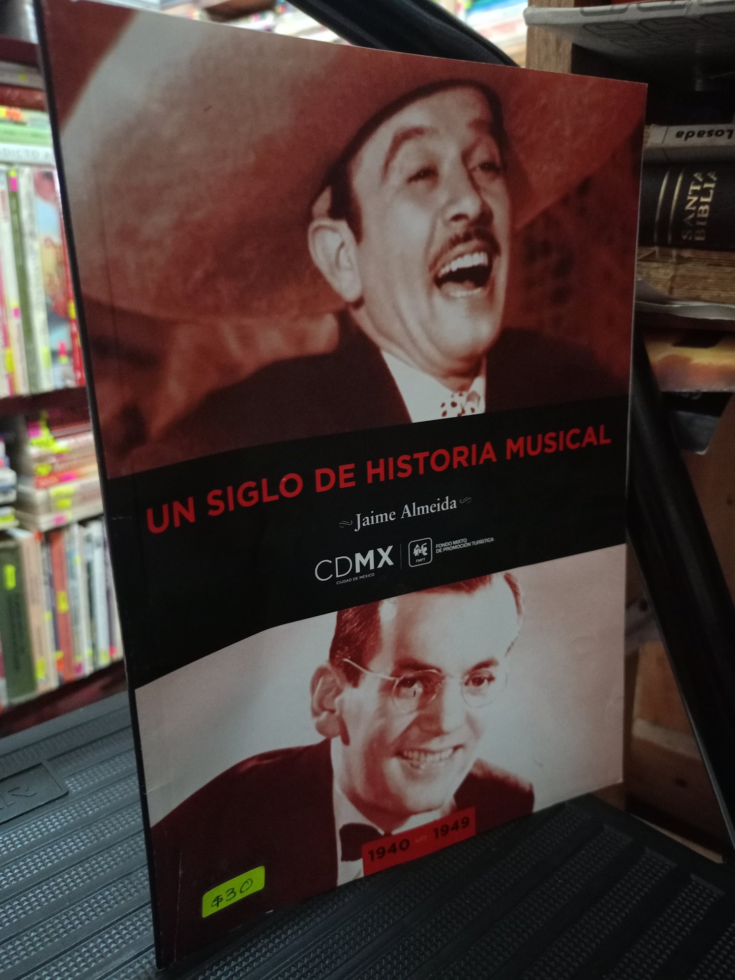 UN SIGLO DE HISTORIA MUSICAL POR JAIME ALMEIDA USADO MUSICA LITERARIO 305