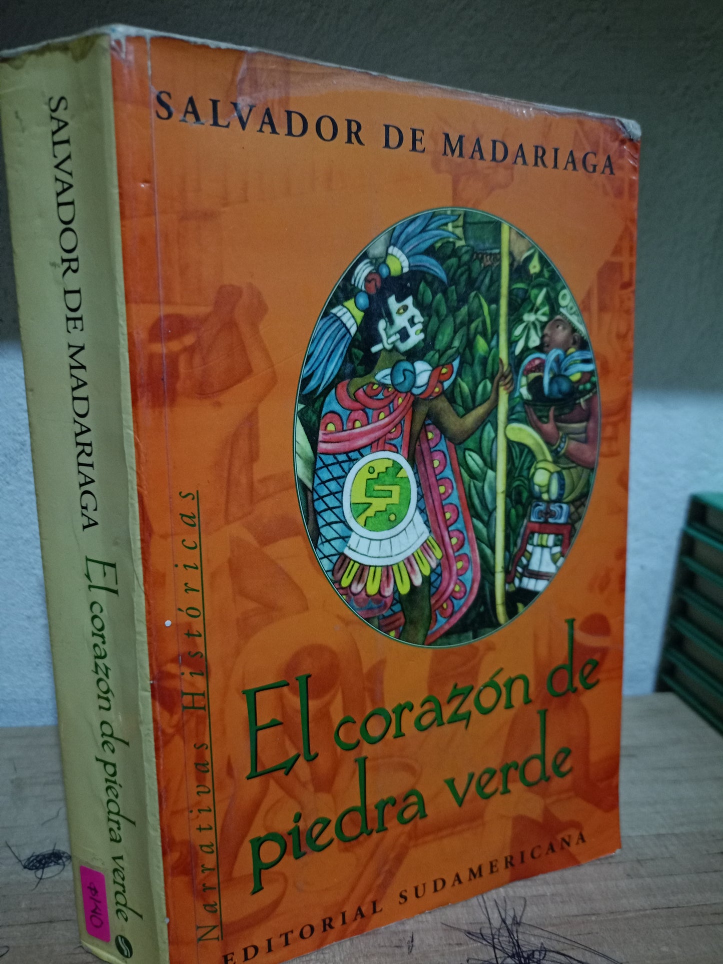 EL CORAZON DE PIEDRA VERDE POR SALVADOR DE MADARIAGA USADO HISTORIA LITERARIO 305