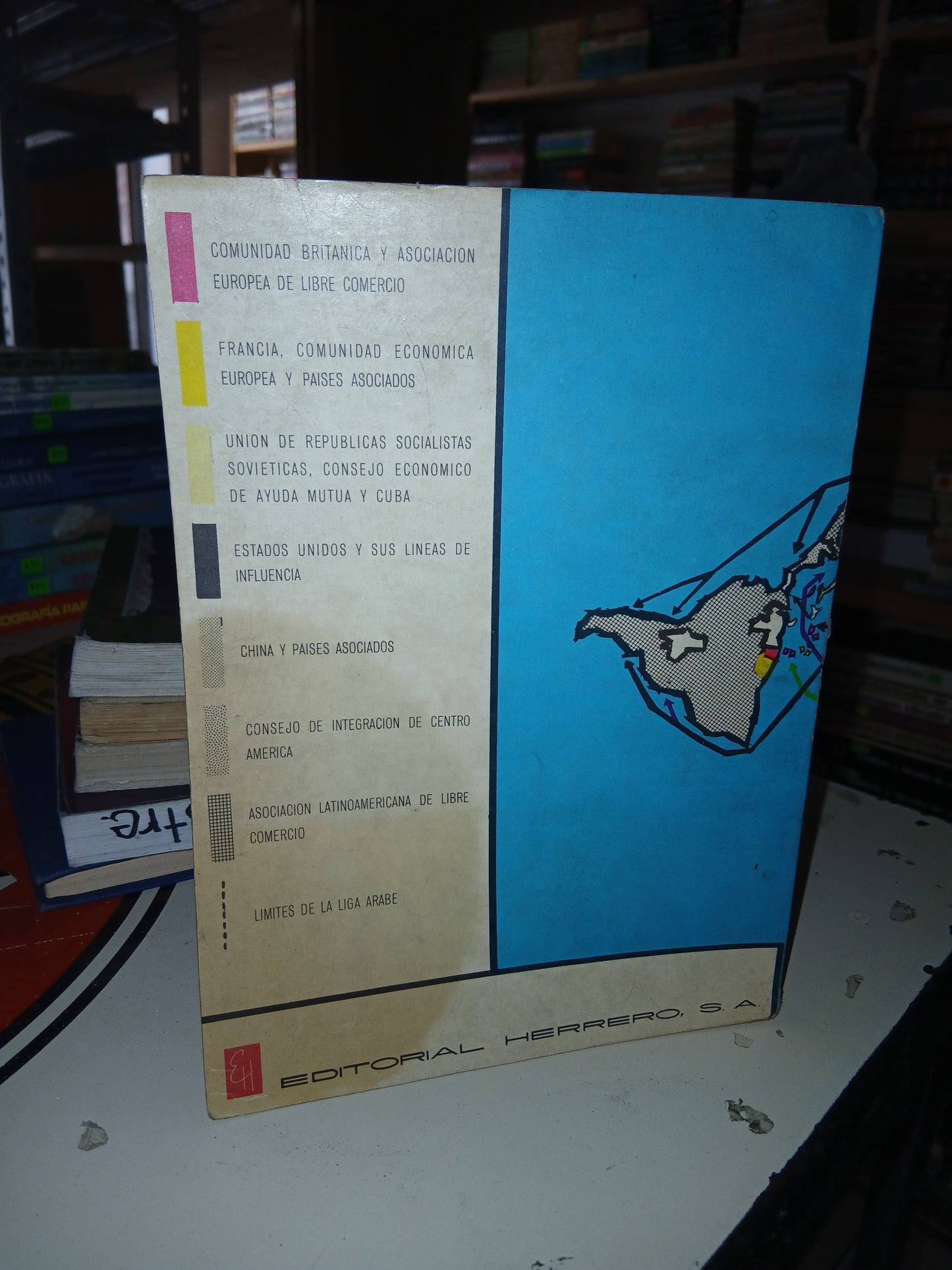 GEOGRAFÍA POLÍTICA POR JORGE A. VIVÓ USADO GEOGRAFÍA LITERARIO 207