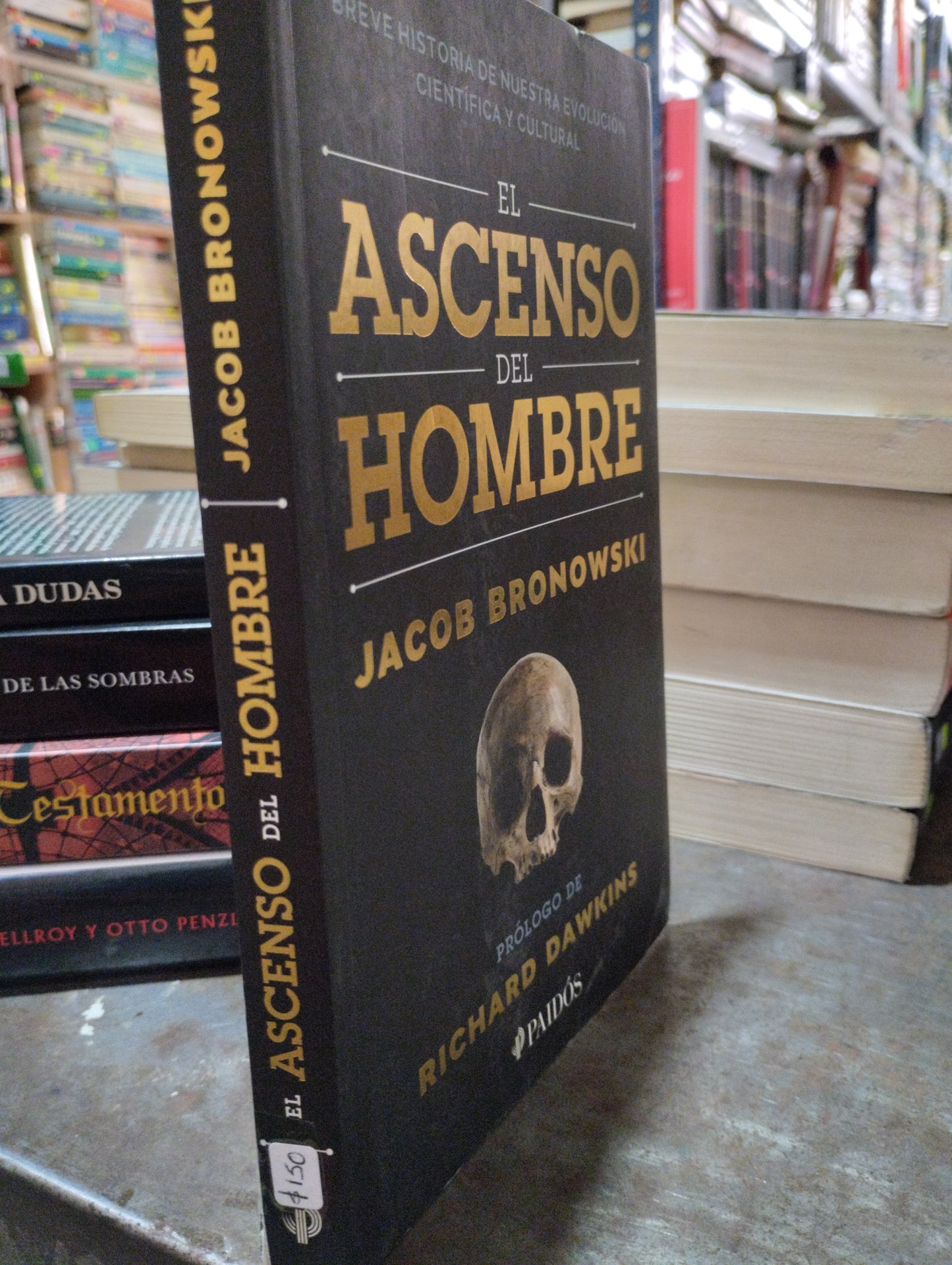 EL ASCENSO DEL HOMBRE POR RICHARD DAWKINS USADO NOVELAS ALDAMA