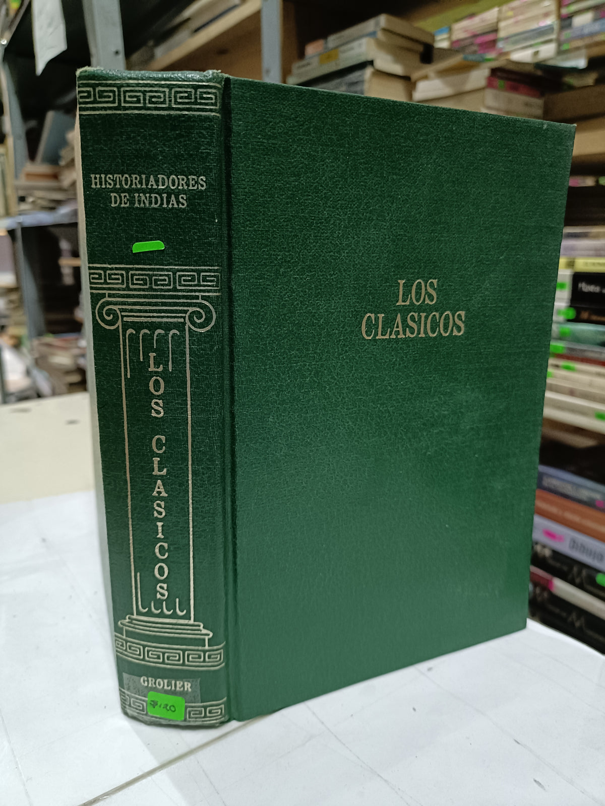LOS CLASICOS HISTORIADORES DE INDIAS USADO NOVELA LITERARIO 207